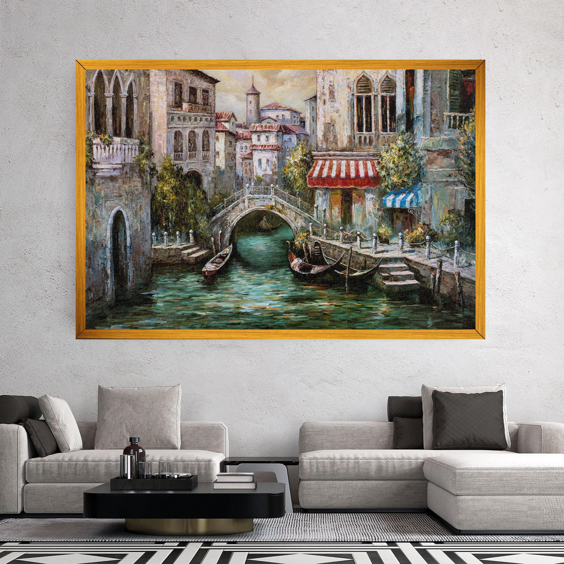 Leinwandbild Venice Colors mockup 2