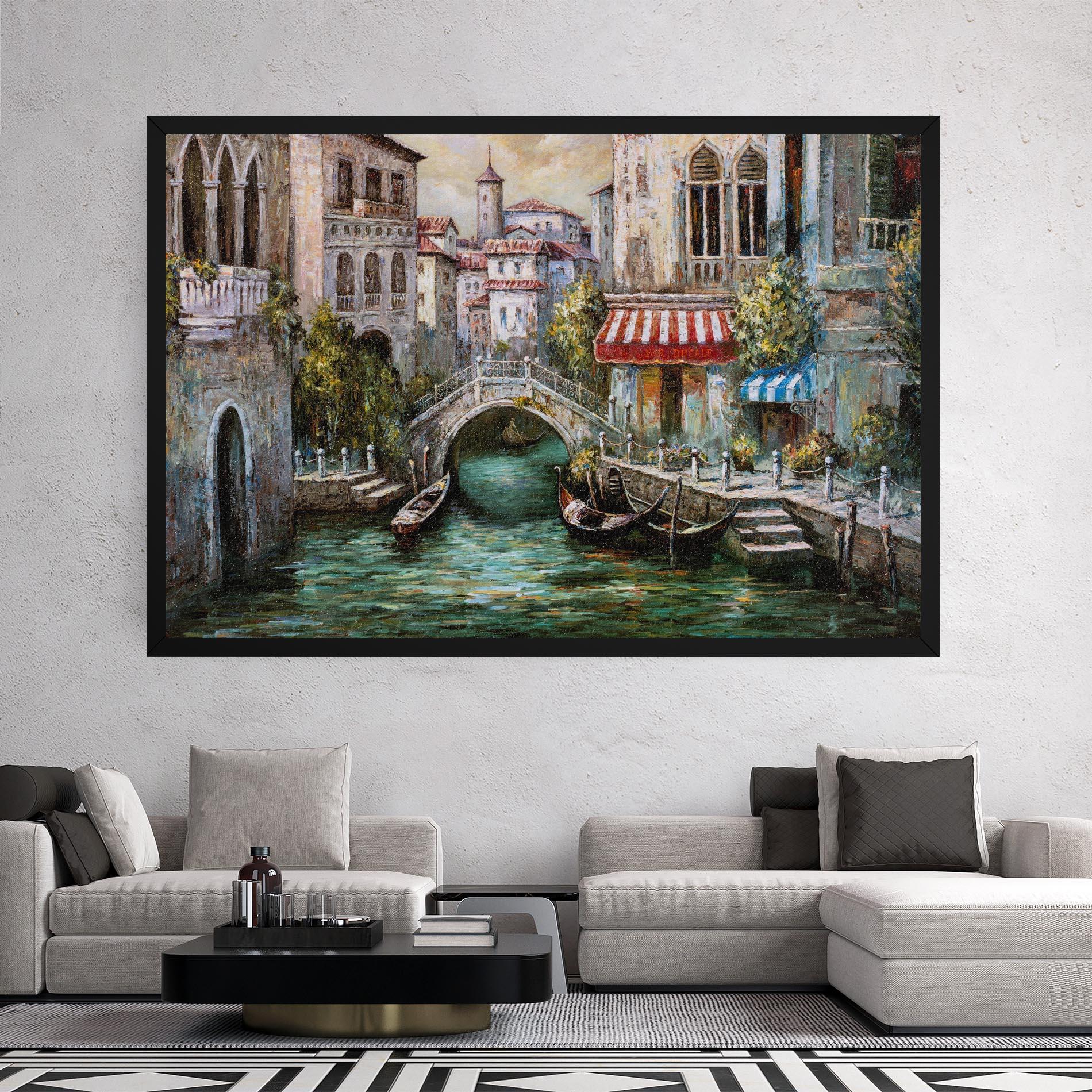 Leinwandbild Venice Colors mockup 2