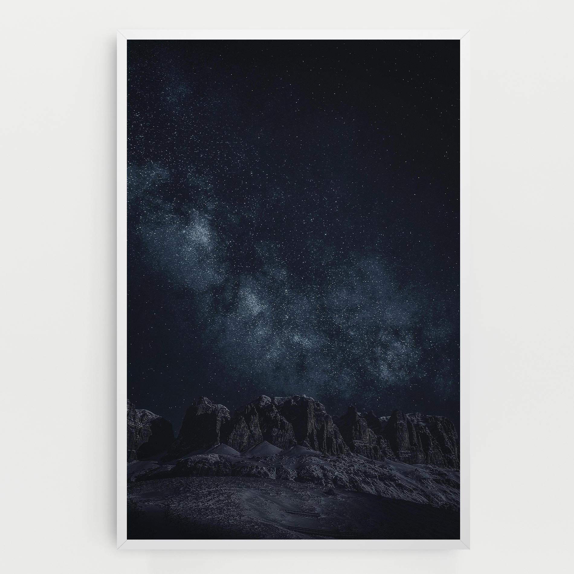 Leinwandbild Galactic Sky mockup 0