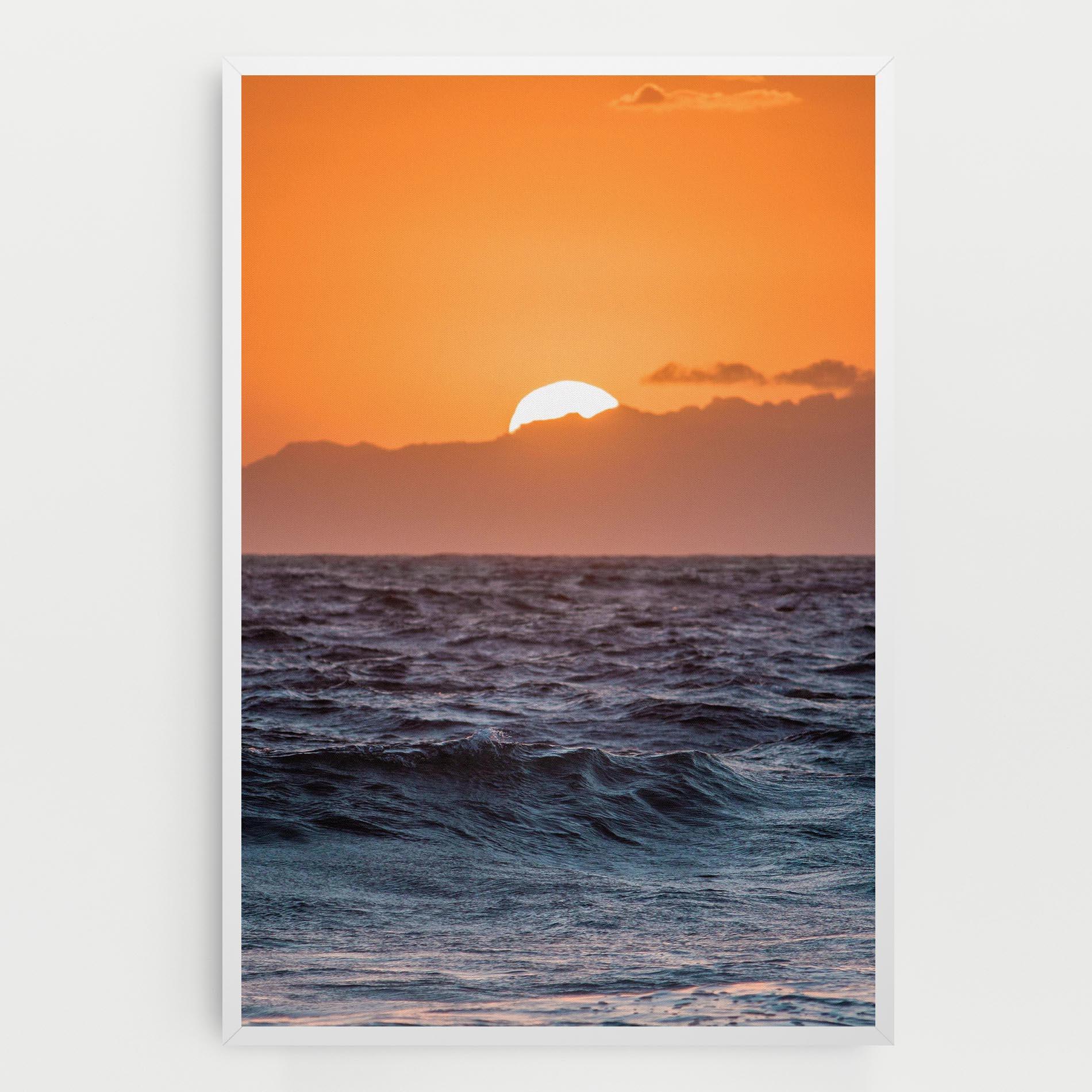 Leinwandbild Morning Waves mockup 0