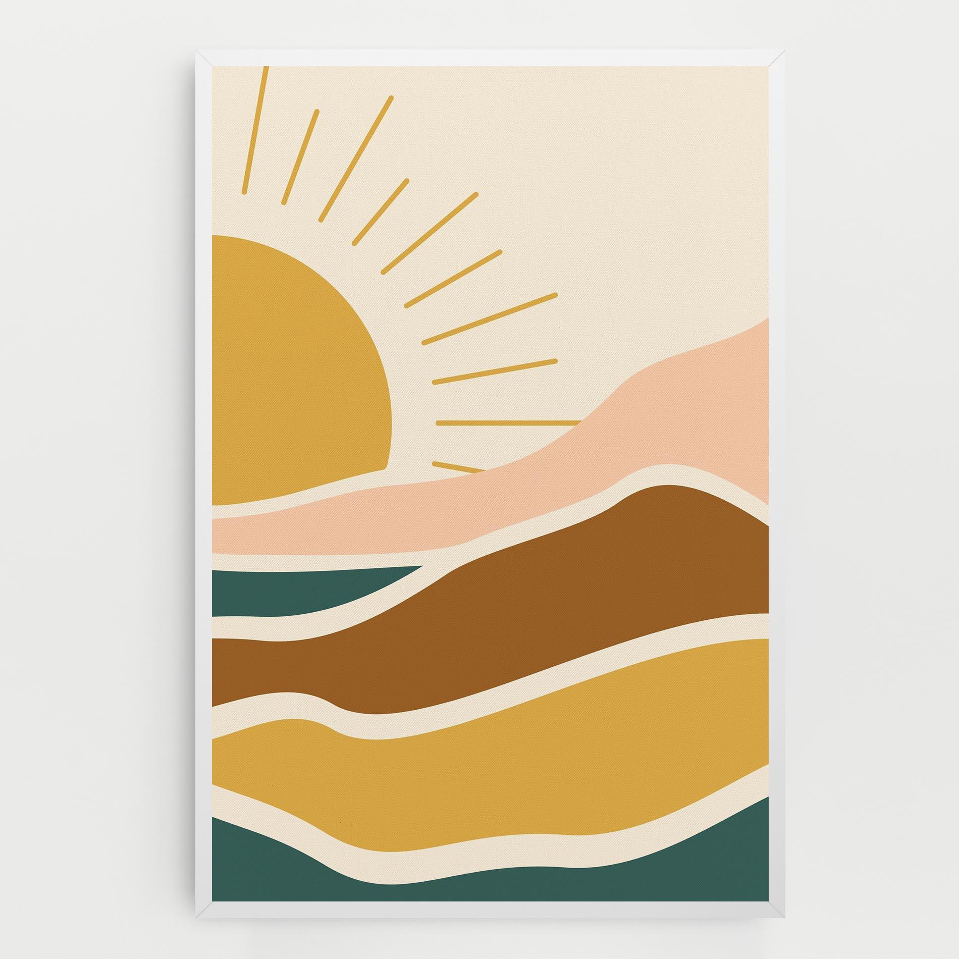 Leinwandbild Sunset Connection 02 mockup 0