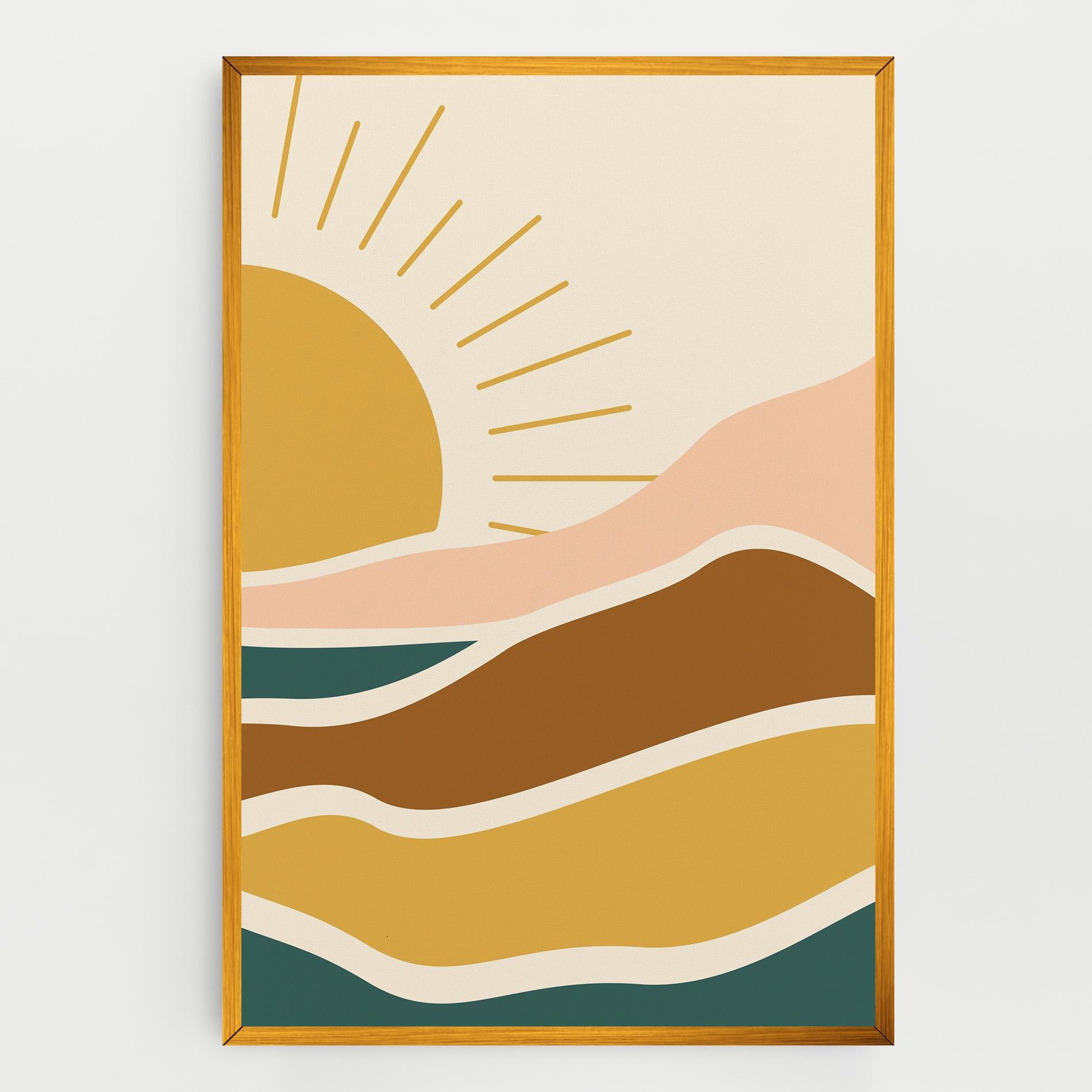 Leinwandbild Sunset Connection 02 mockup 0