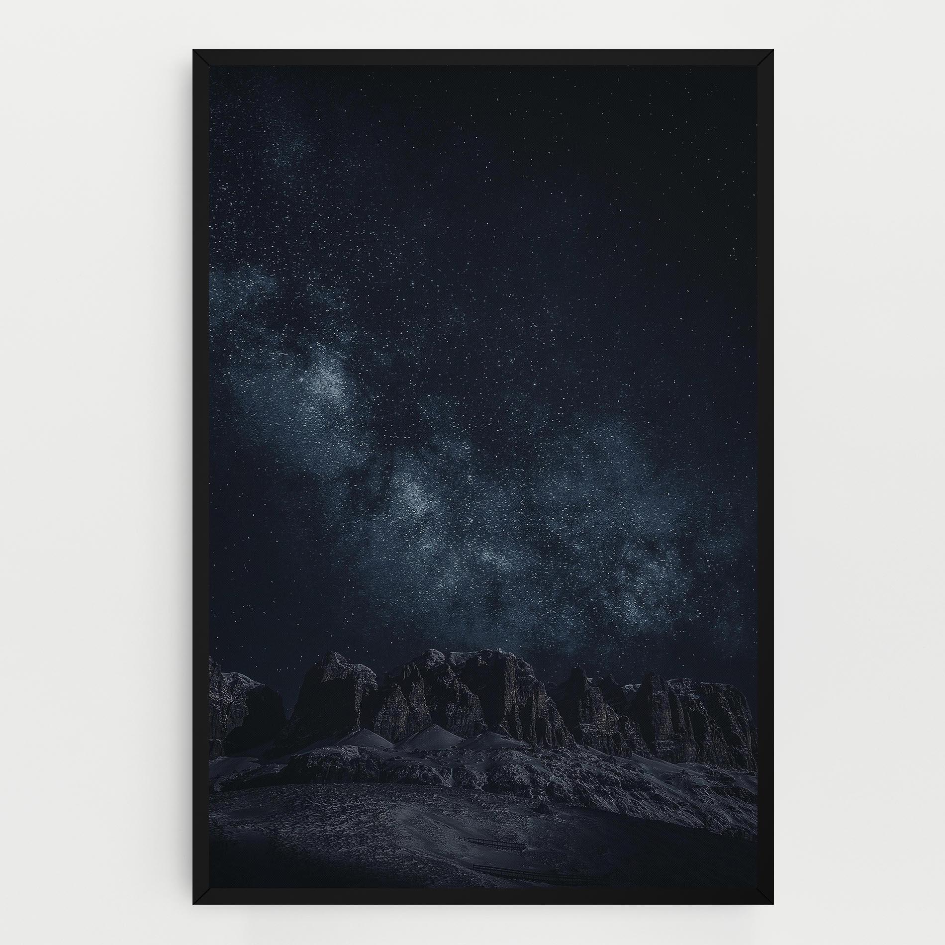 Leinwandbild Galactic Sky mockup 0