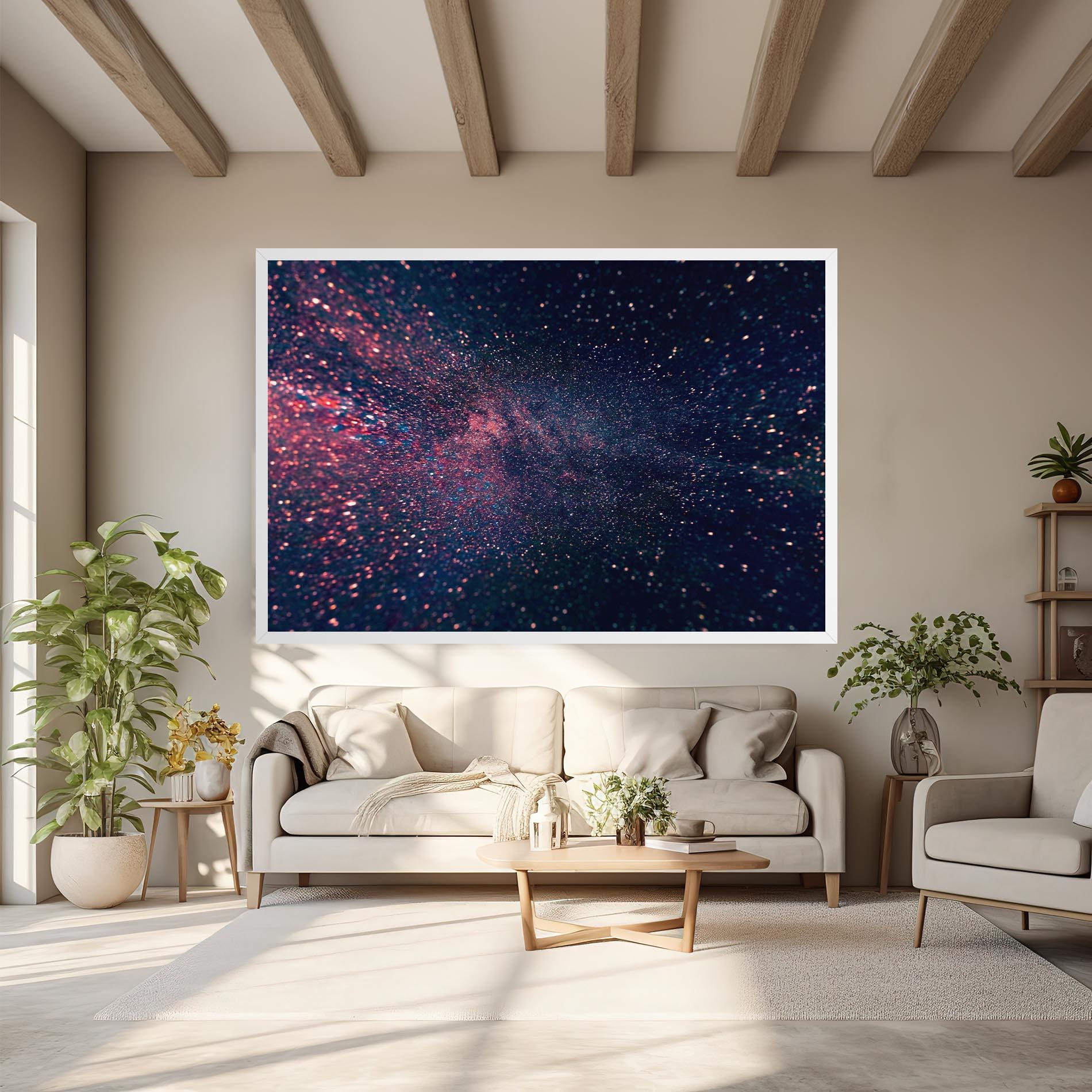 Leinwandbild Purple Spark mockup 6