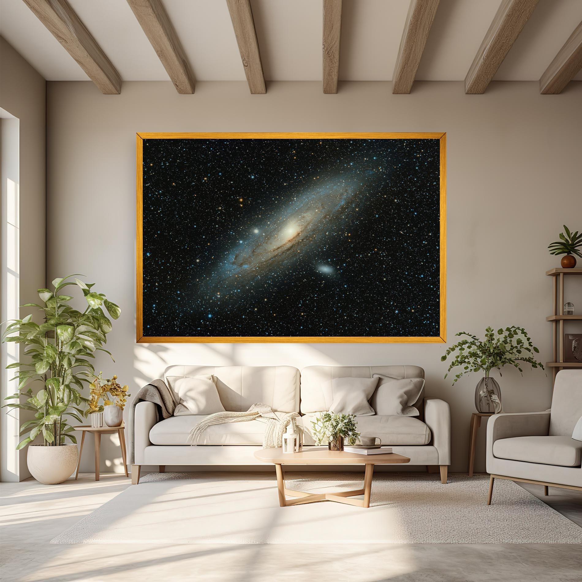 Leinwandbild Galaxy Stars mockup 6