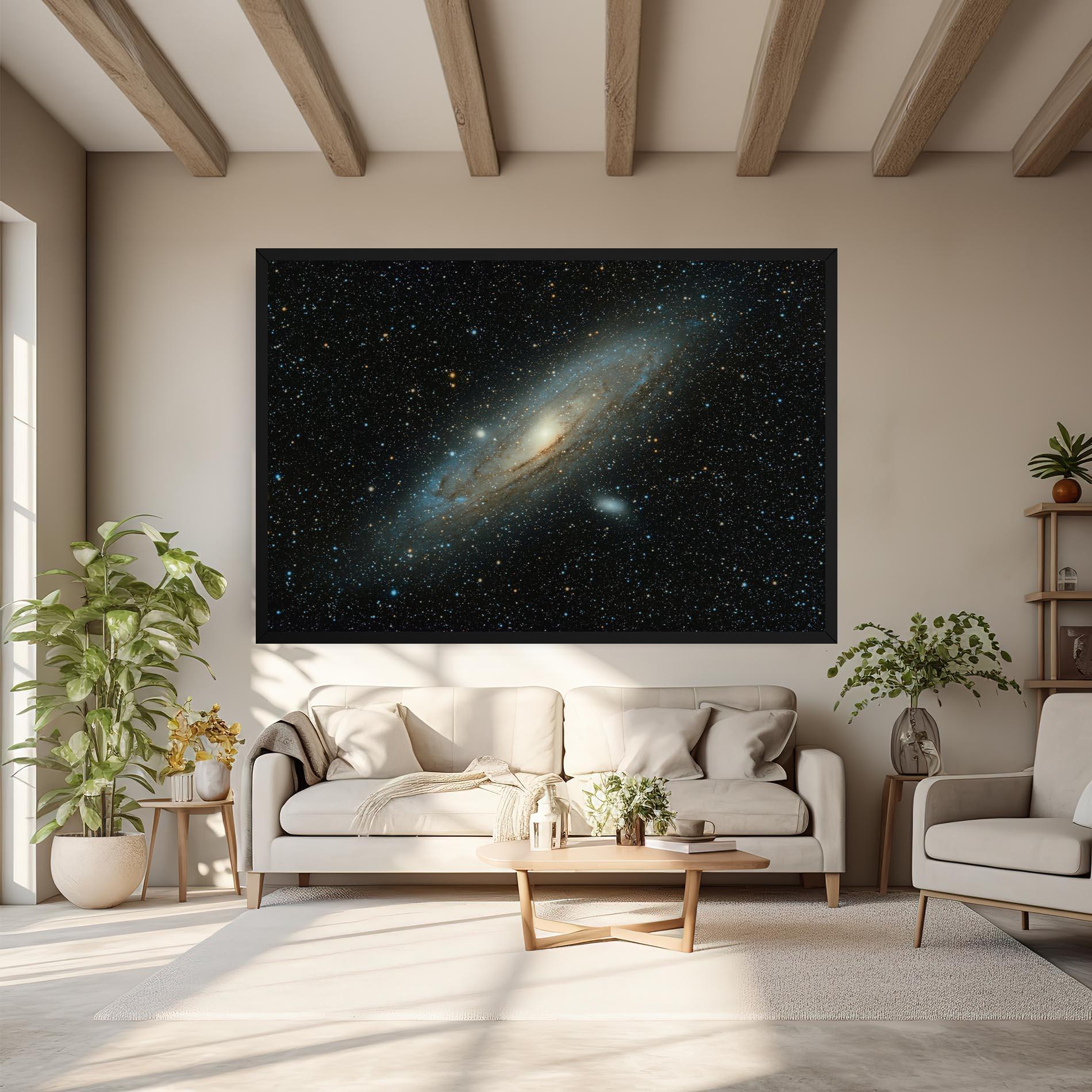 Leinwandbild Galaxy Stars mockup 6
