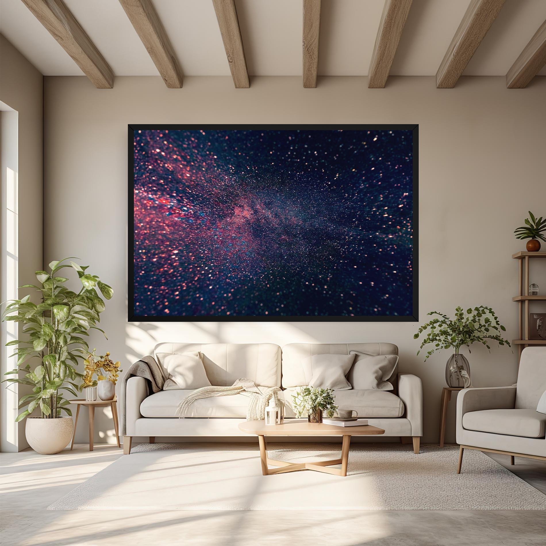 Leinwandbild Purple Spark mockup 6