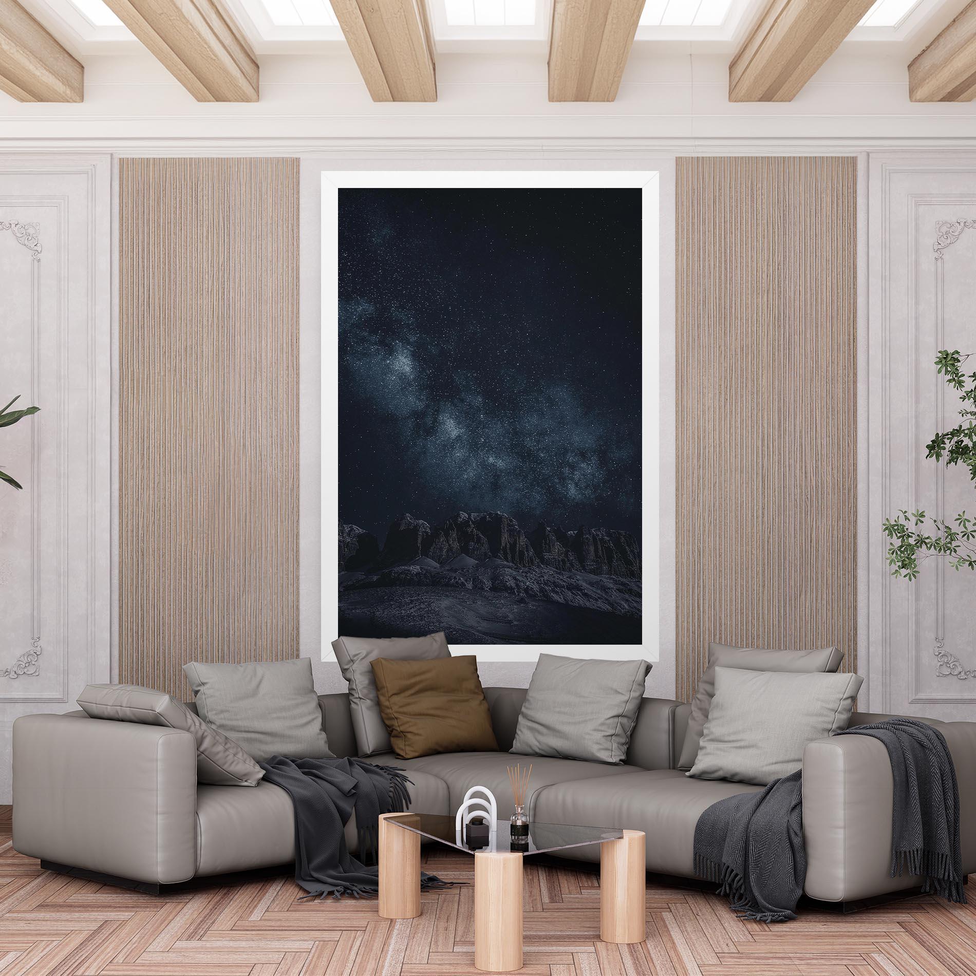 Leinwandbild Galactic Sky mockup 6