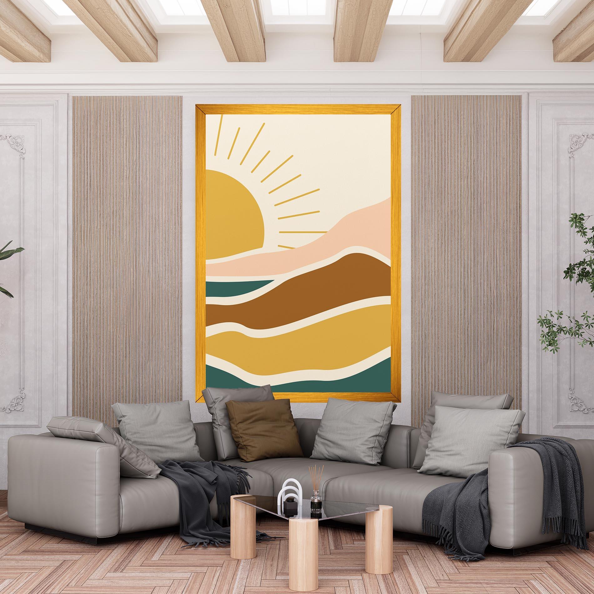 Leinwandbild Sunset Connection 02 mockup 6