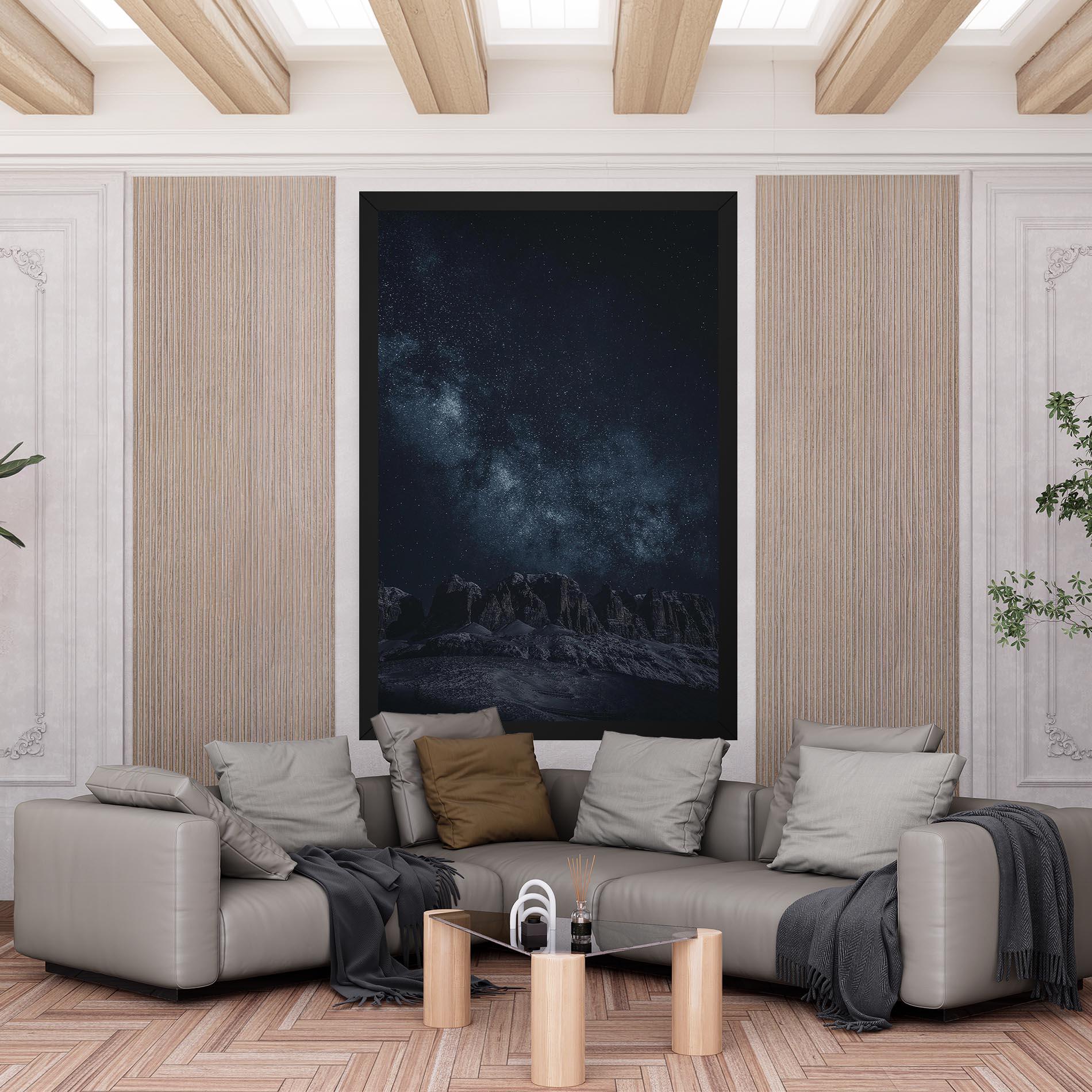 Leinwandbild Galactic Sky mockup 6