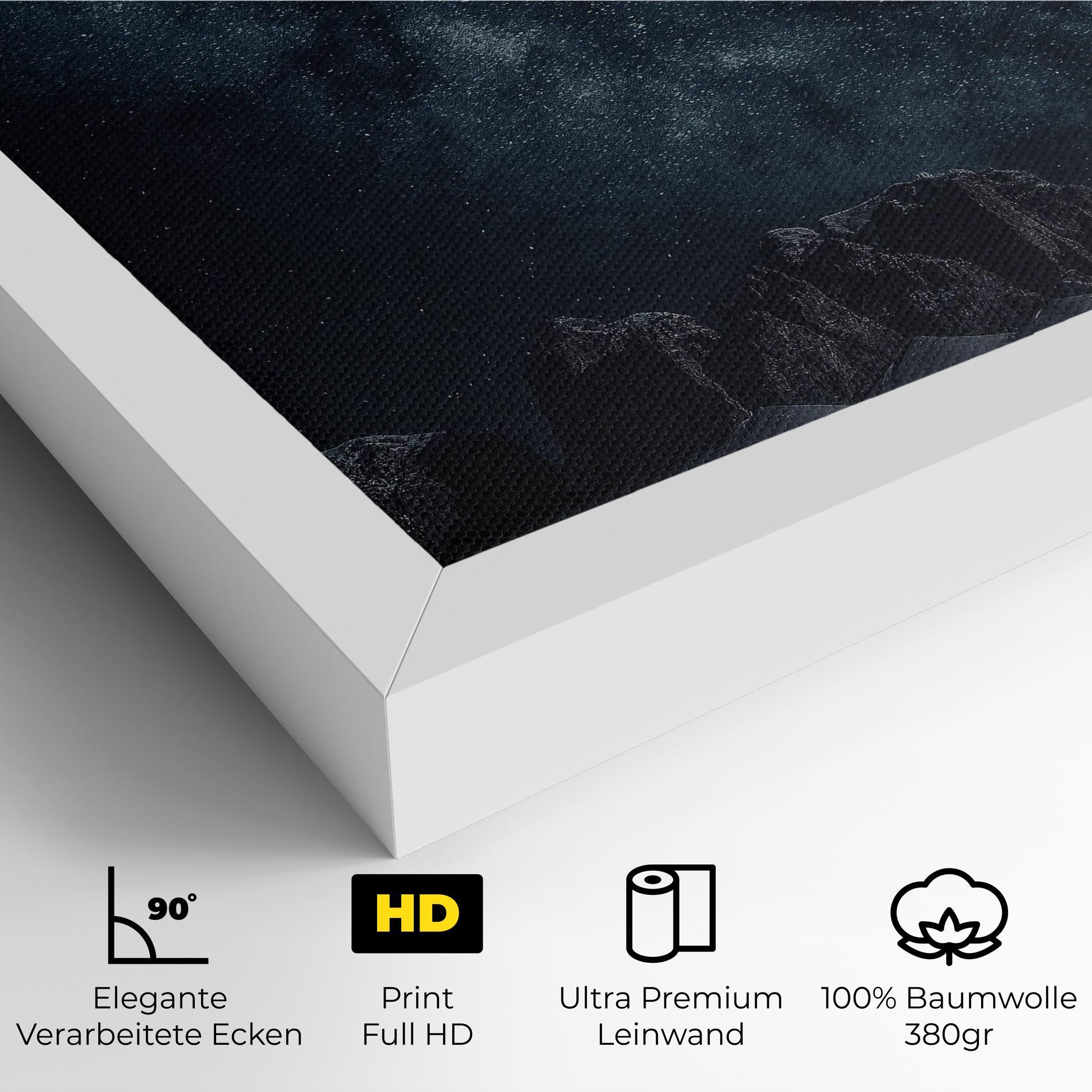 Leinwandbild Galactic Sky mockup 4