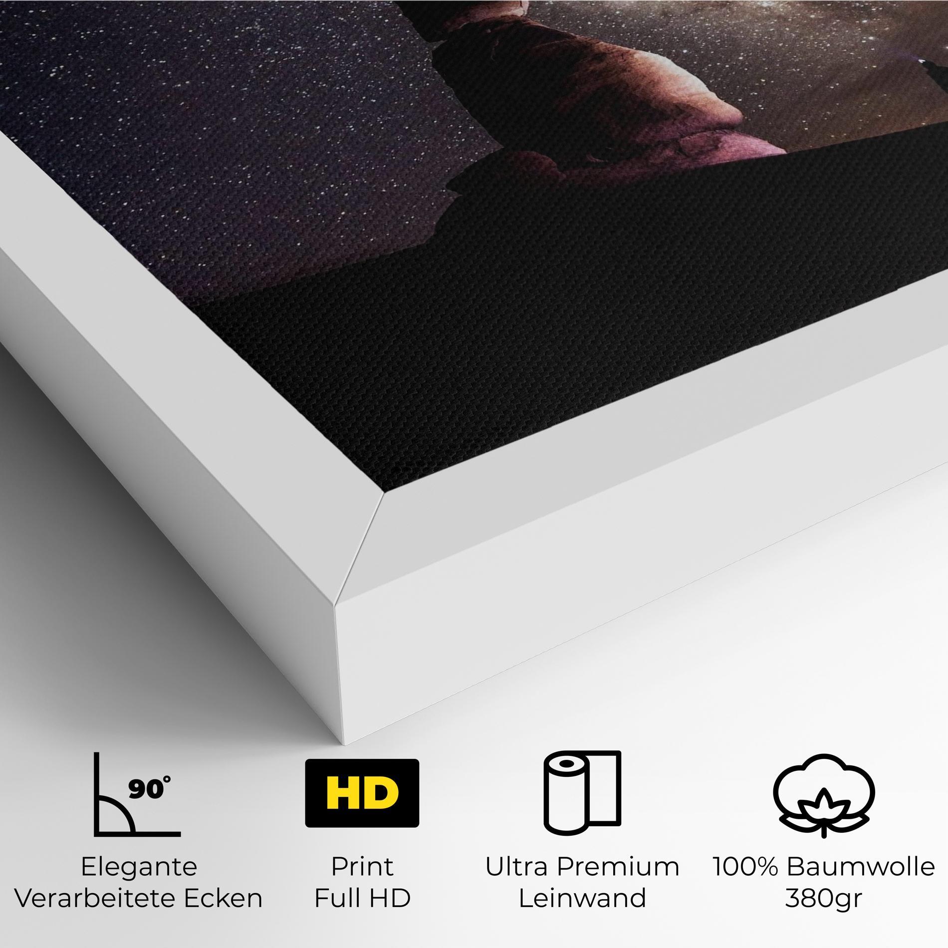Leinwandbild Stars Landscape mockup 4