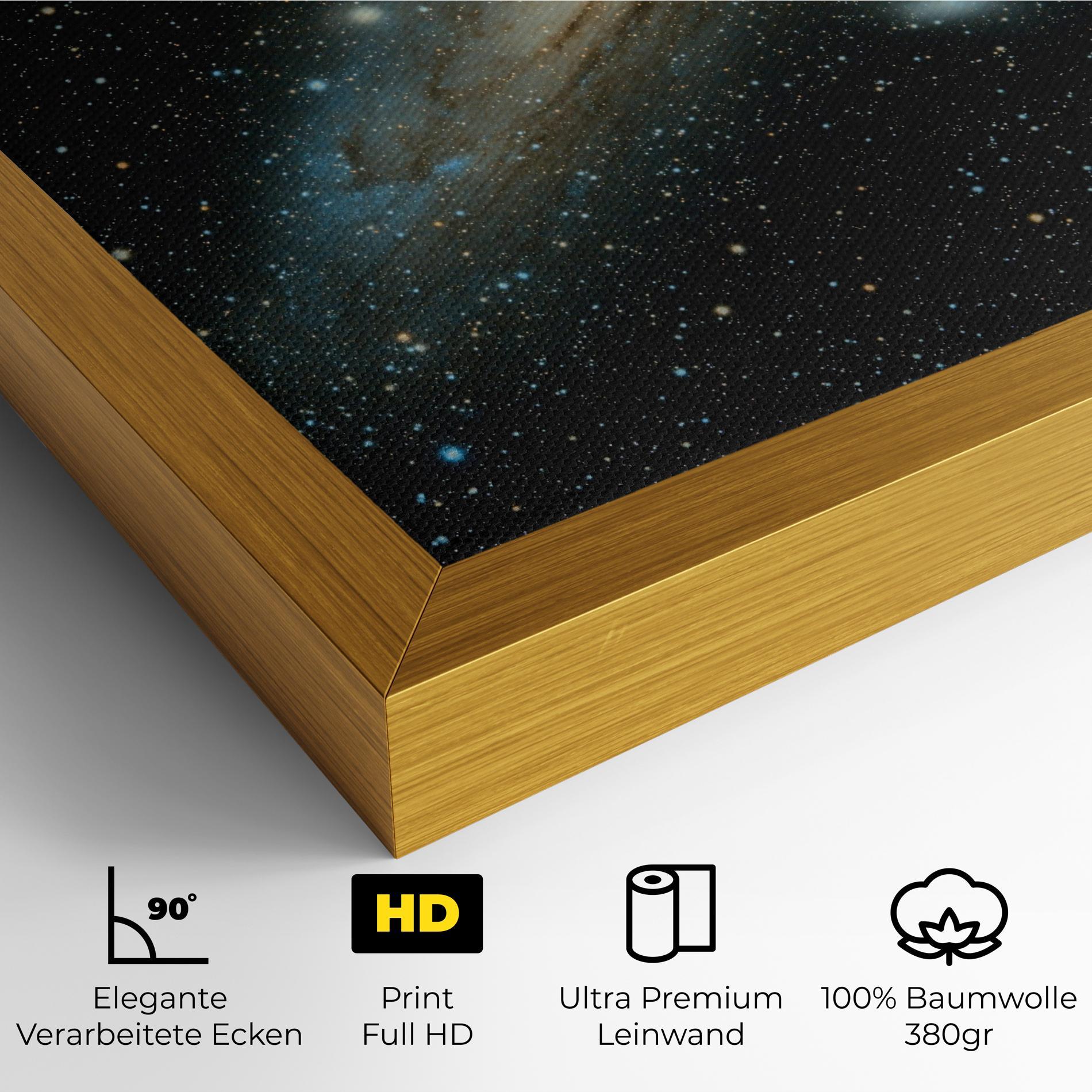 Leinwandbild Galaxy Stars mockup 4