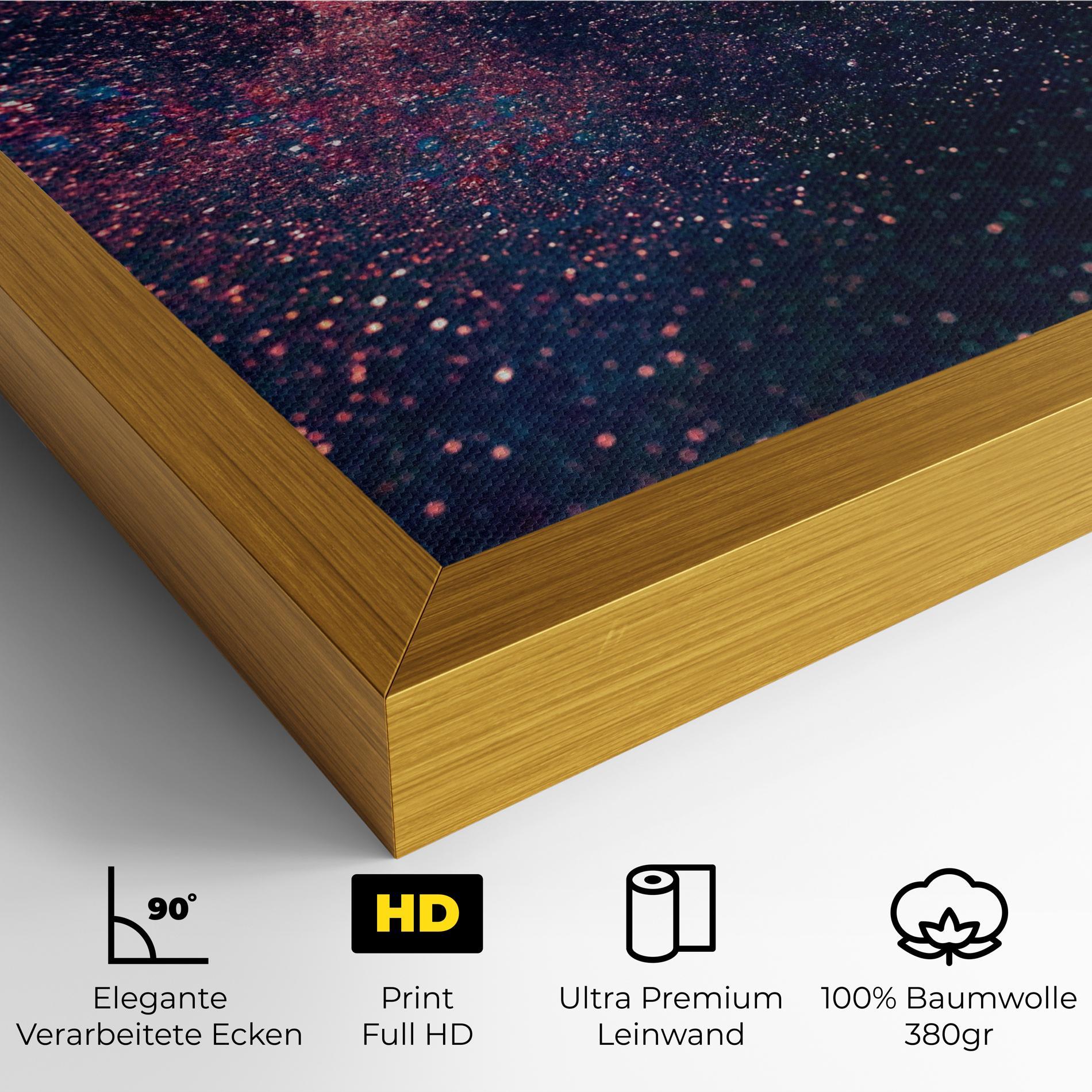 Leinwandbild Purple Spark mockup 4