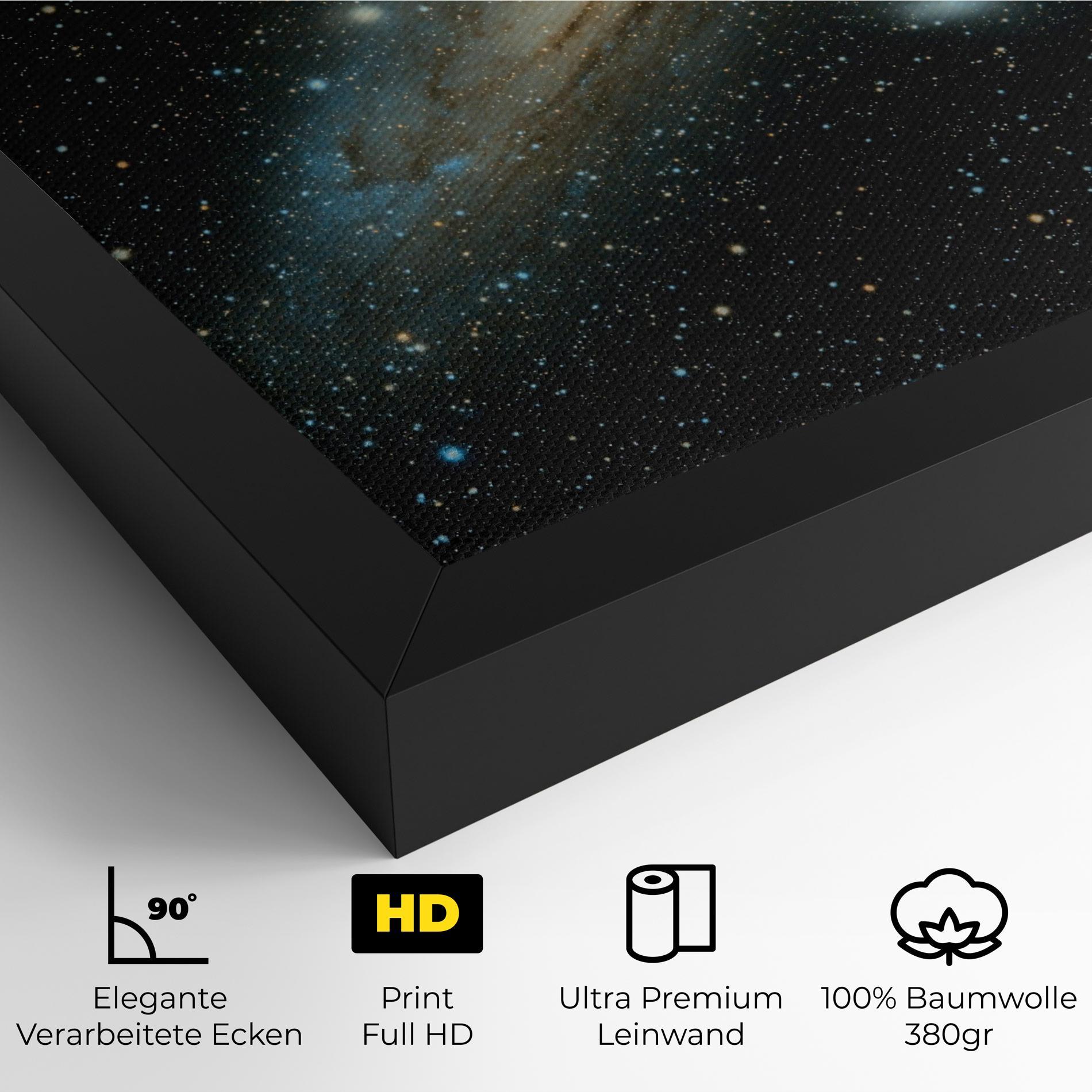 Leinwandbild Galaxy Stars mockup 4