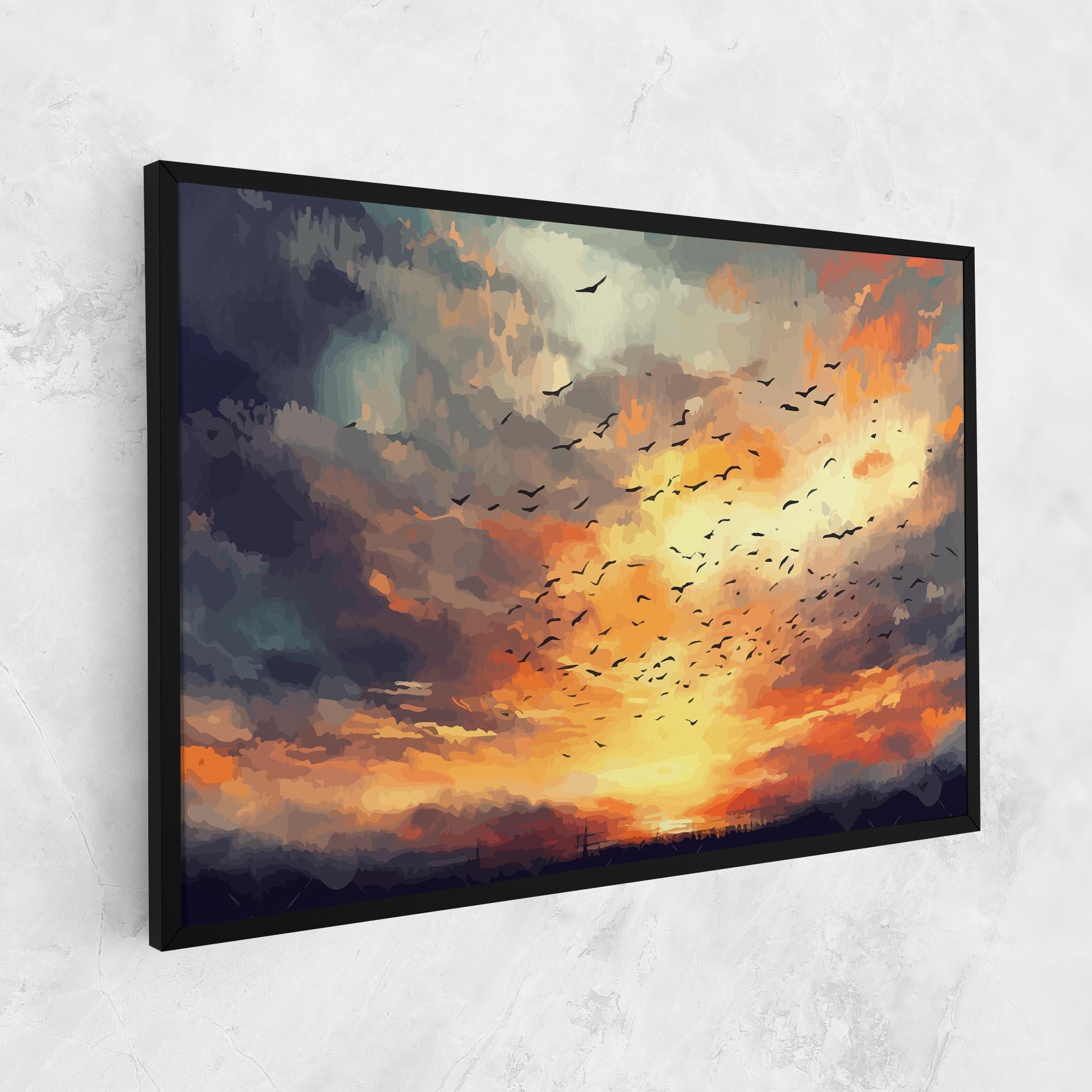 Leinwandbild Majestic Sunset mockup 1