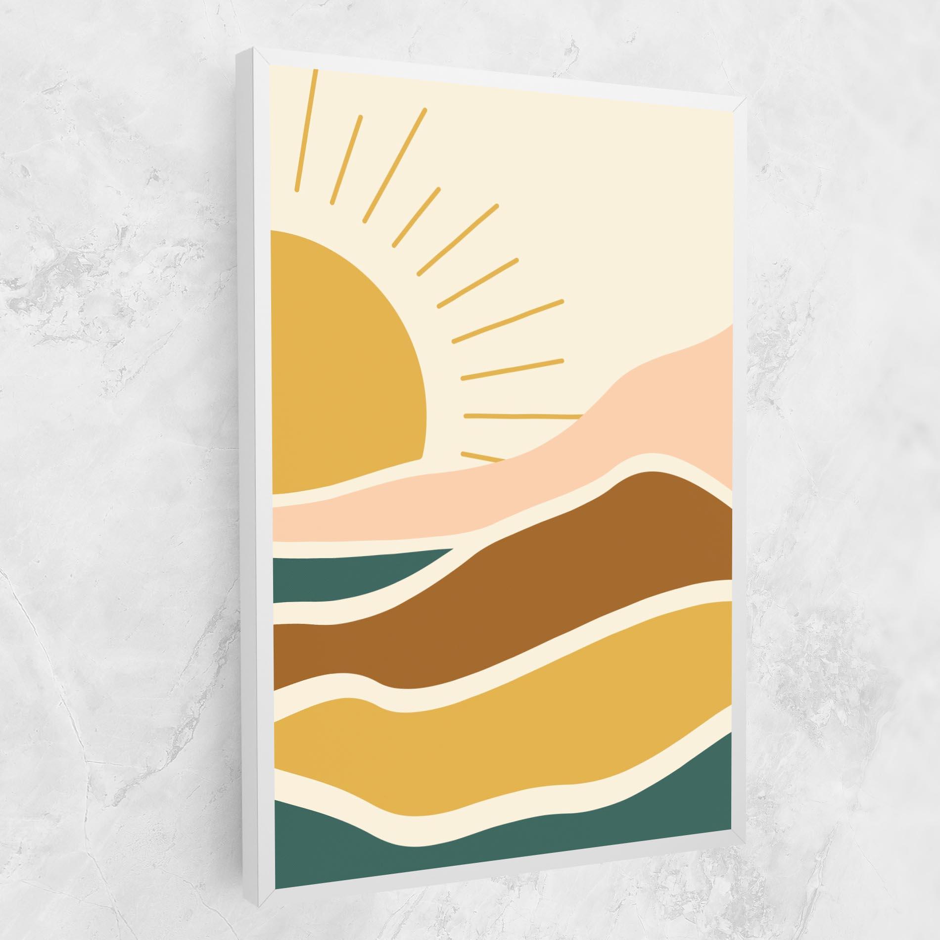 Leinwandbild Sunset Connection 02 mockup 1