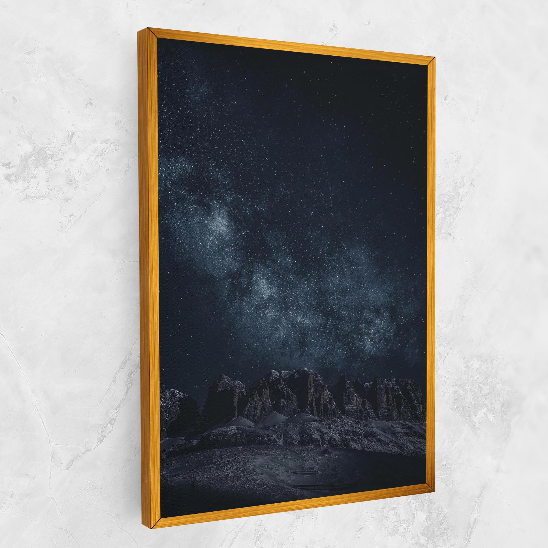 Leinwandbild Galactic Sky mockup 1