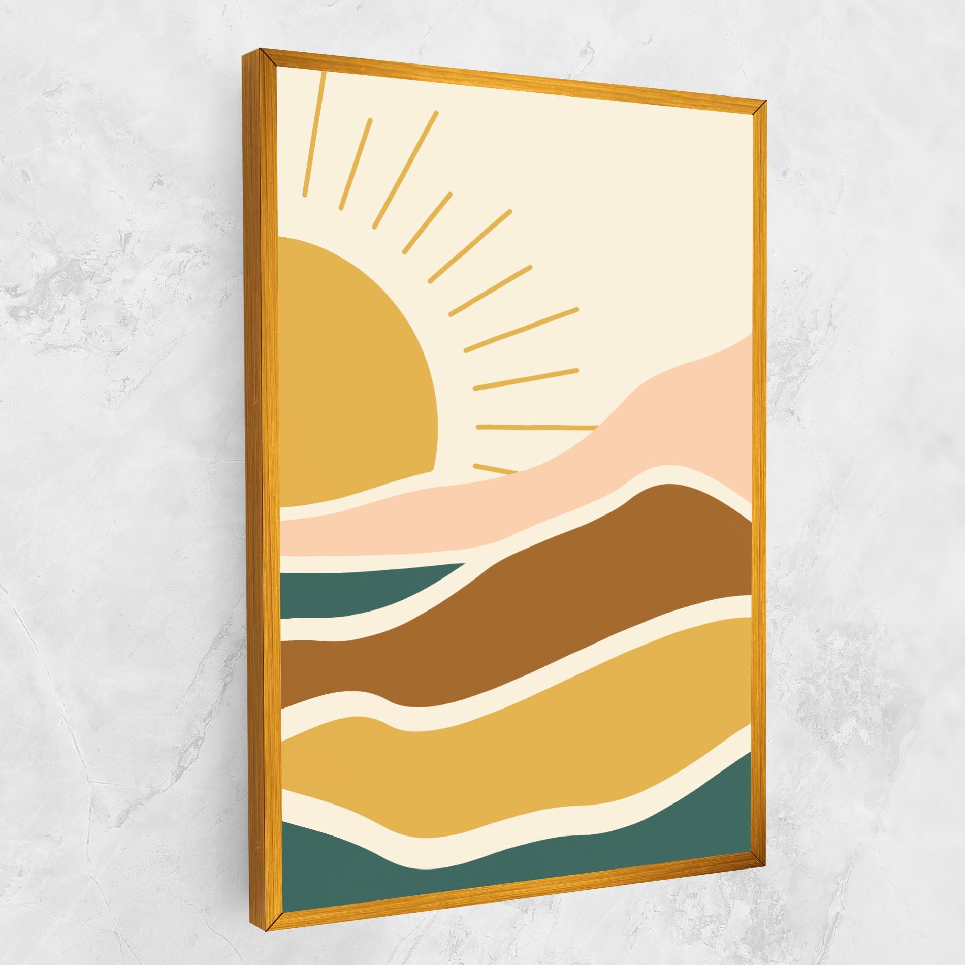 Leinwandbild Sunset Connection 02 mockup 1