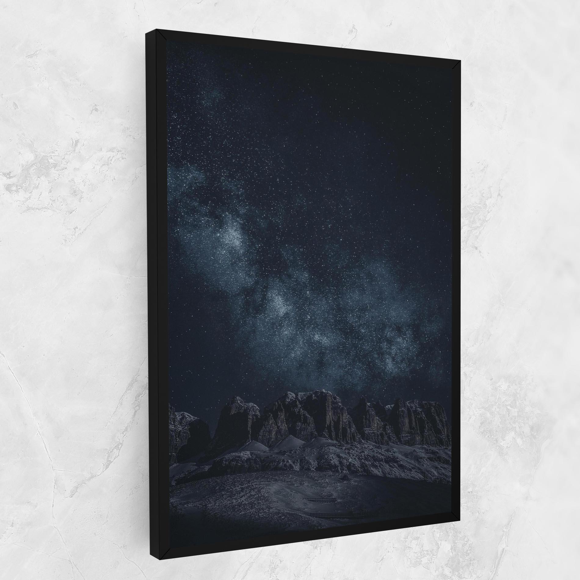 Leinwandbild Galactic Sky mockup 1