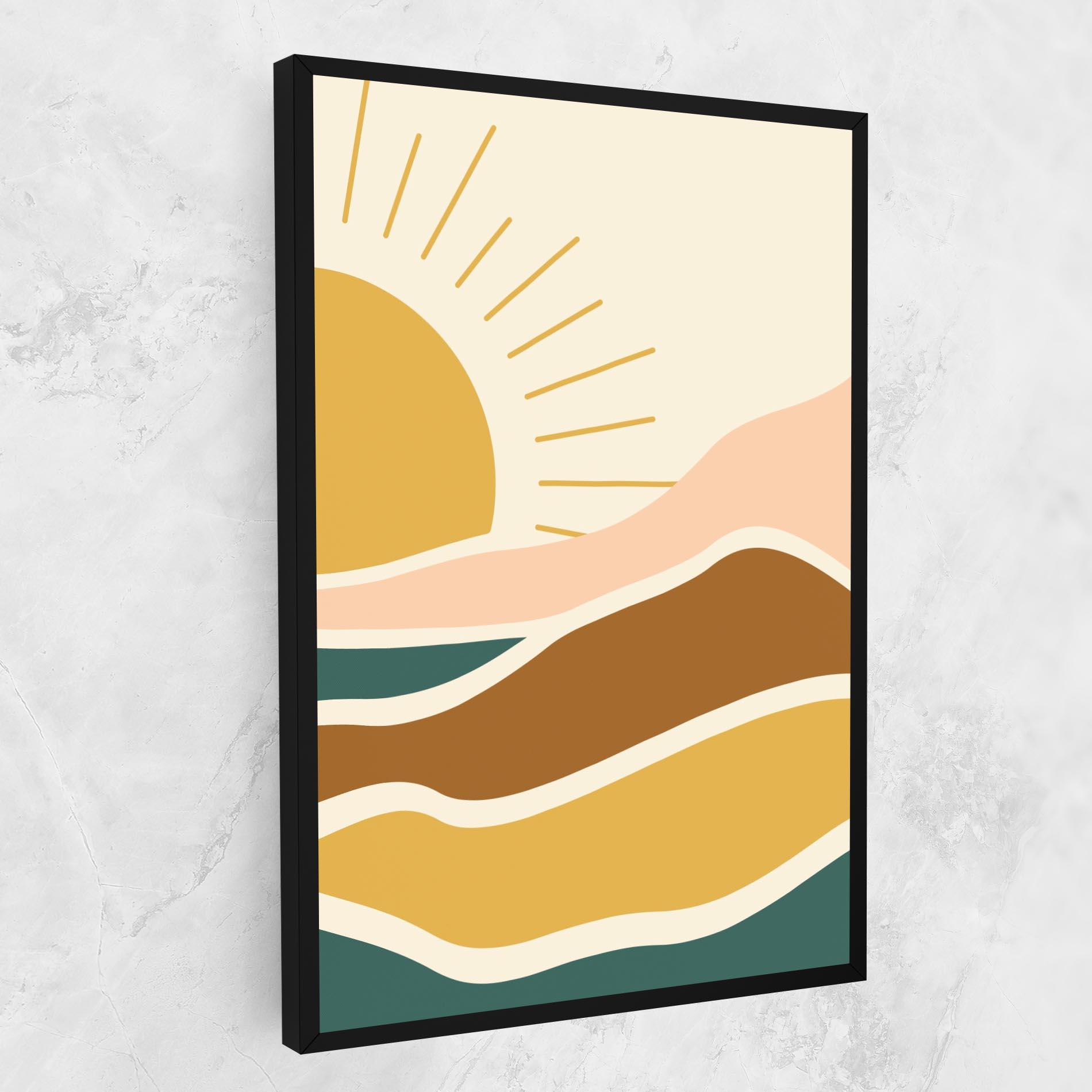 Leinwandbild Sunset Connection 02 mockup 1