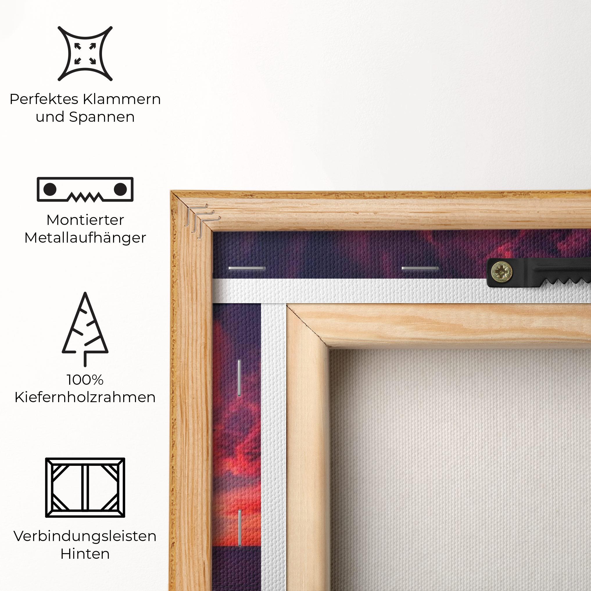 Leinwandbild Sun Tree mockup 5