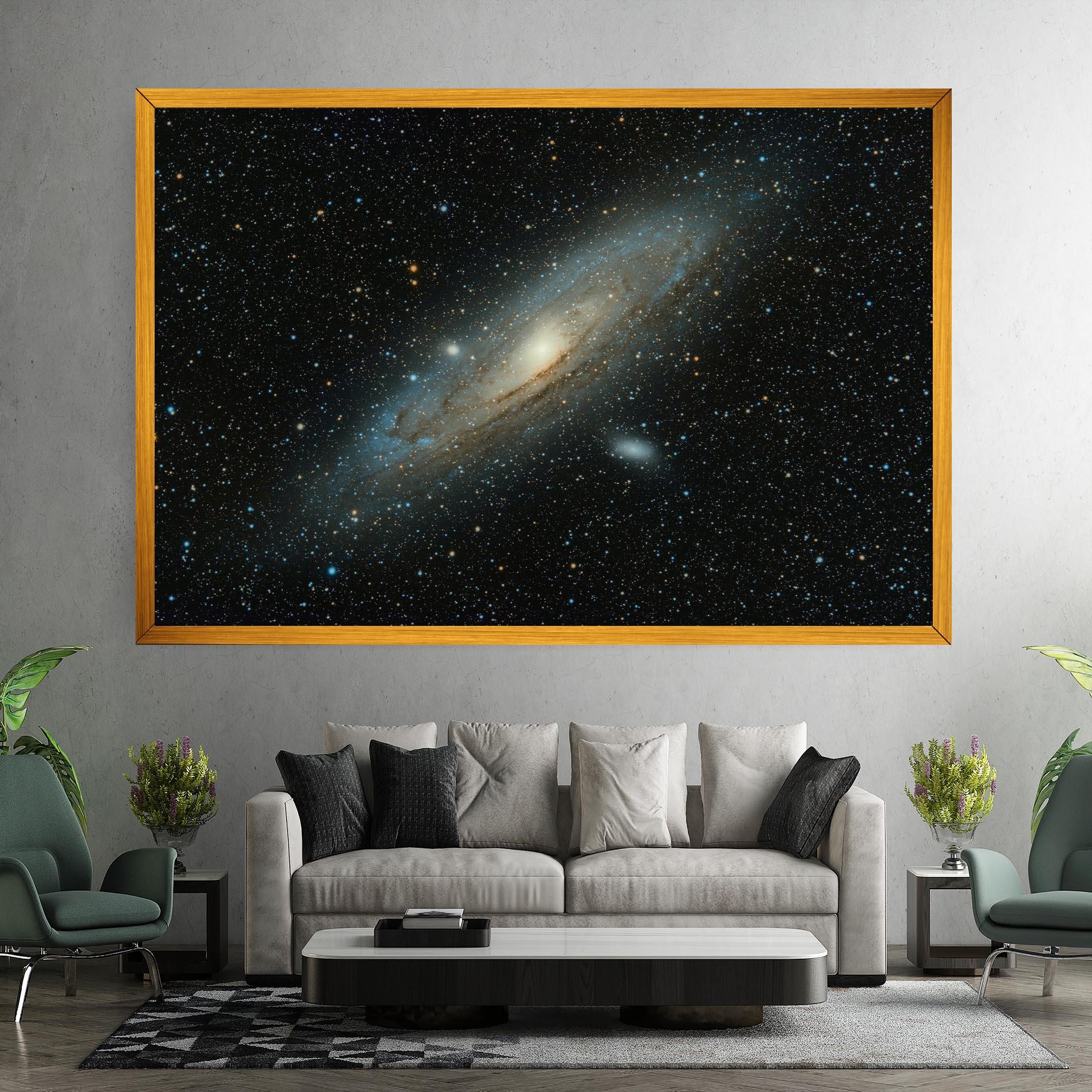 Leinwandbild Galaxy Stars mockup 7
