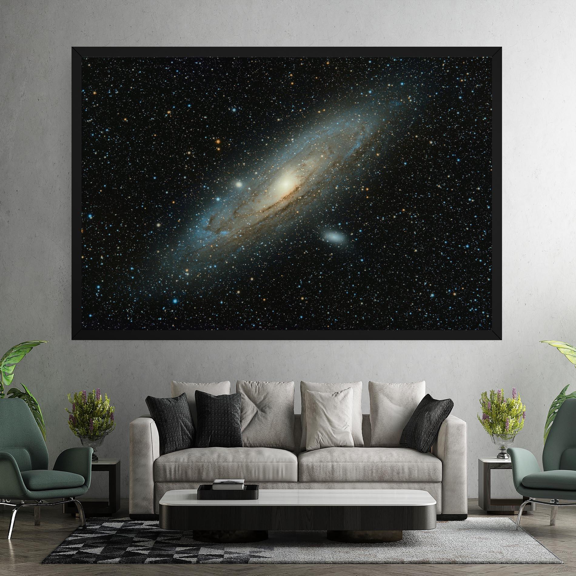 Leinwandbild Galaxy Stars mockup 7