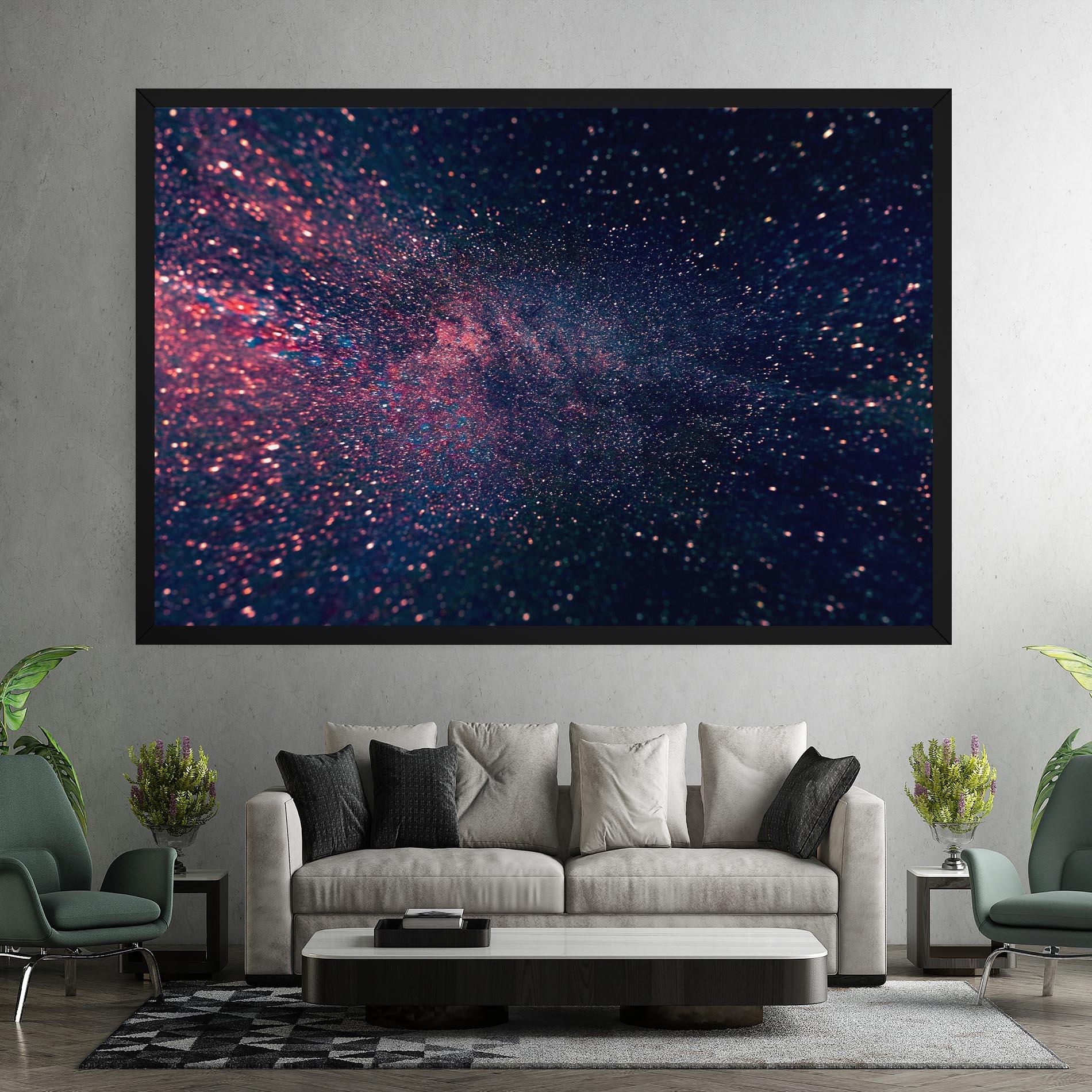 Leinwandbild Purple Spark mockup 7