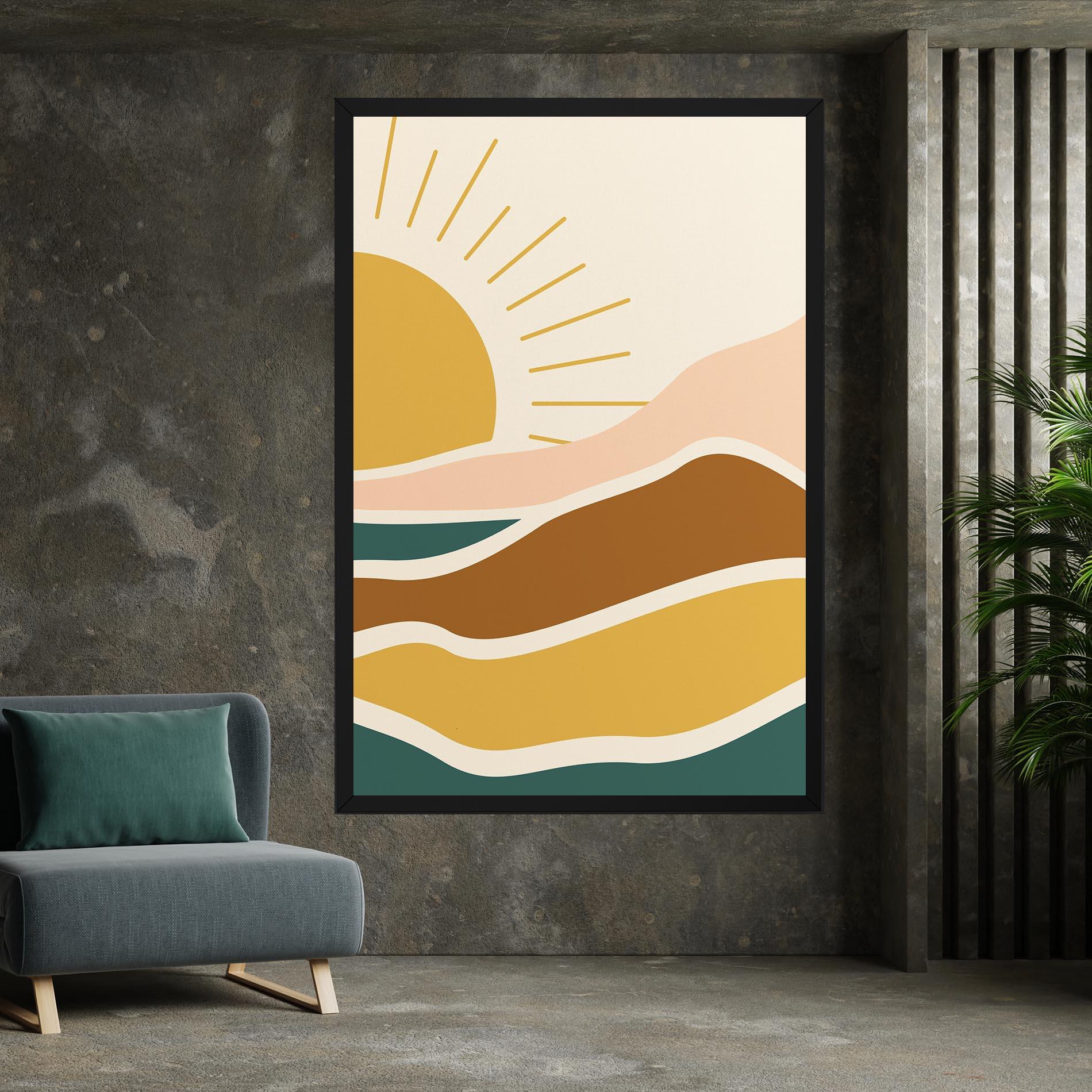 Leinwandbild Sunset Connection 02 mockup 7
