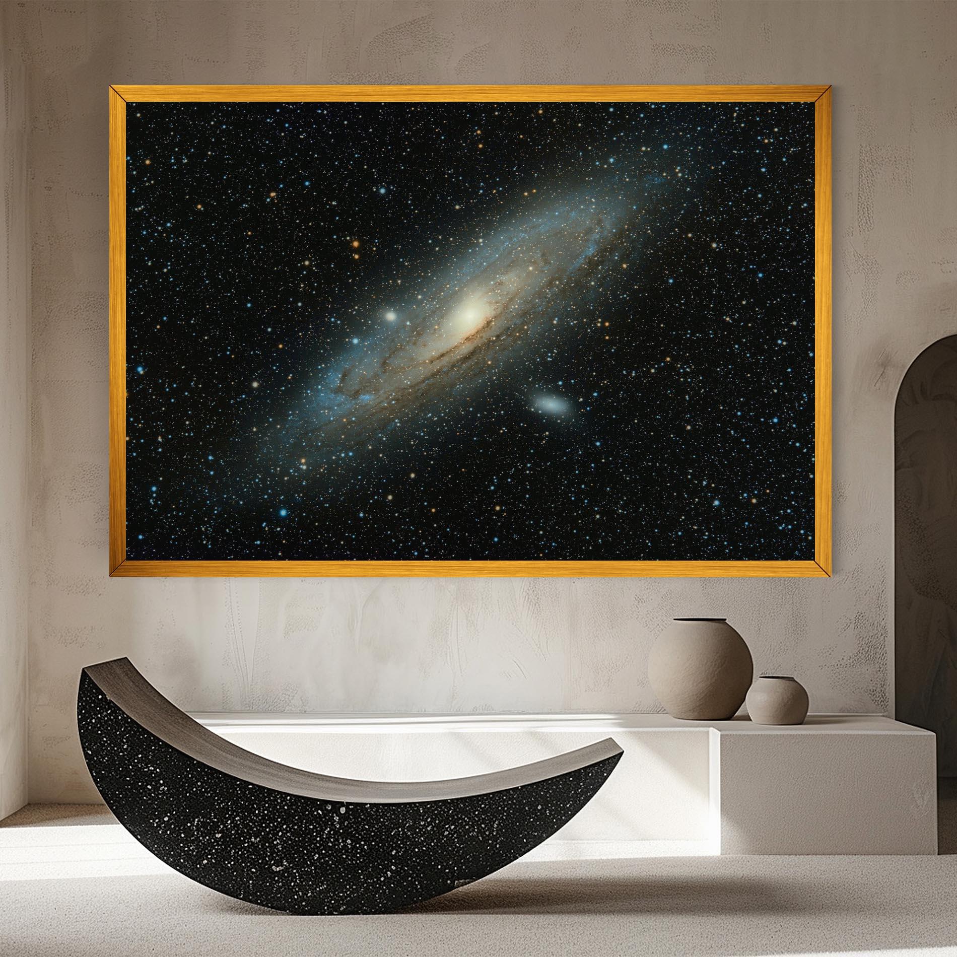 Leinwandbild Galaxy Stars mockup 8