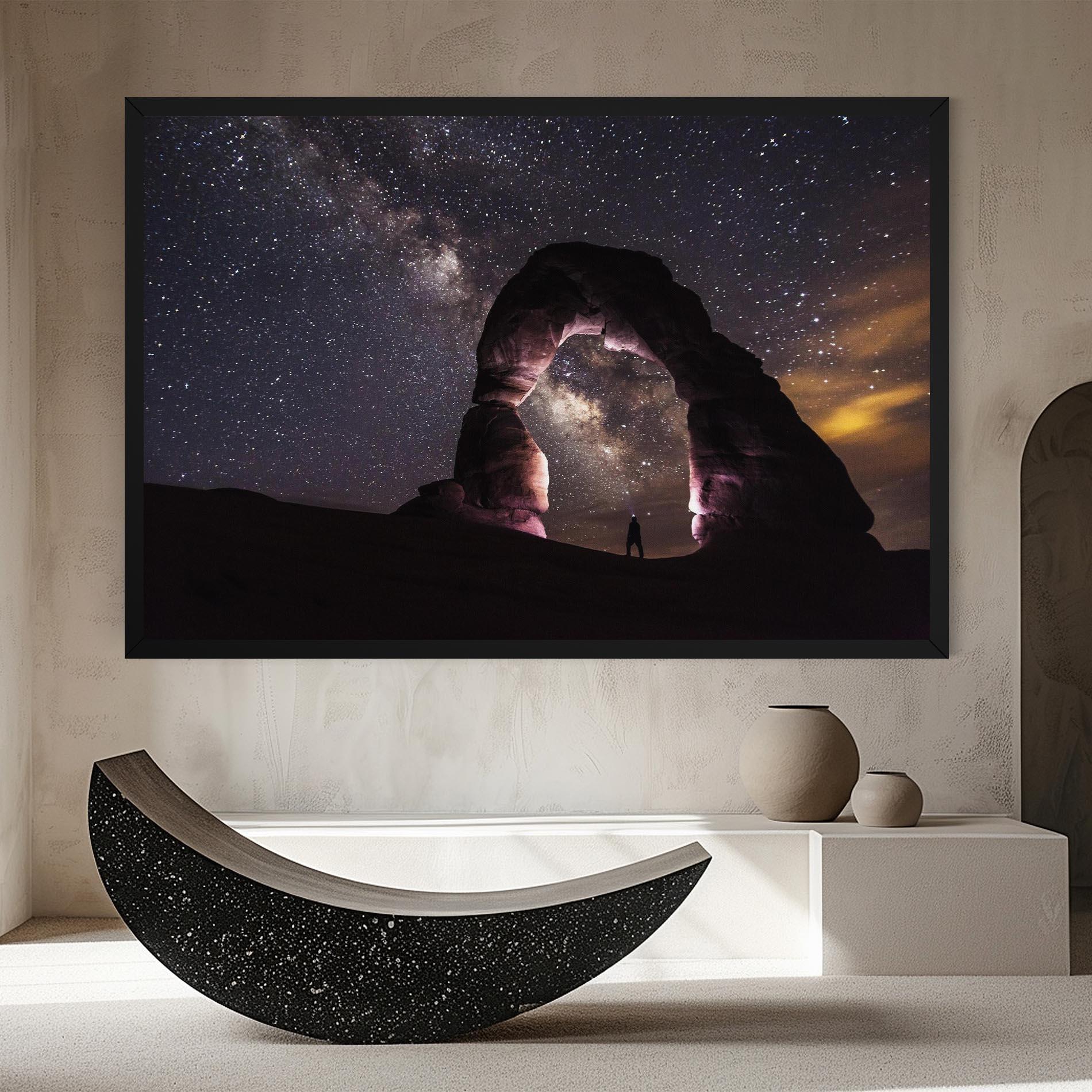 Leinwandbild Stars Landscape mockup 8