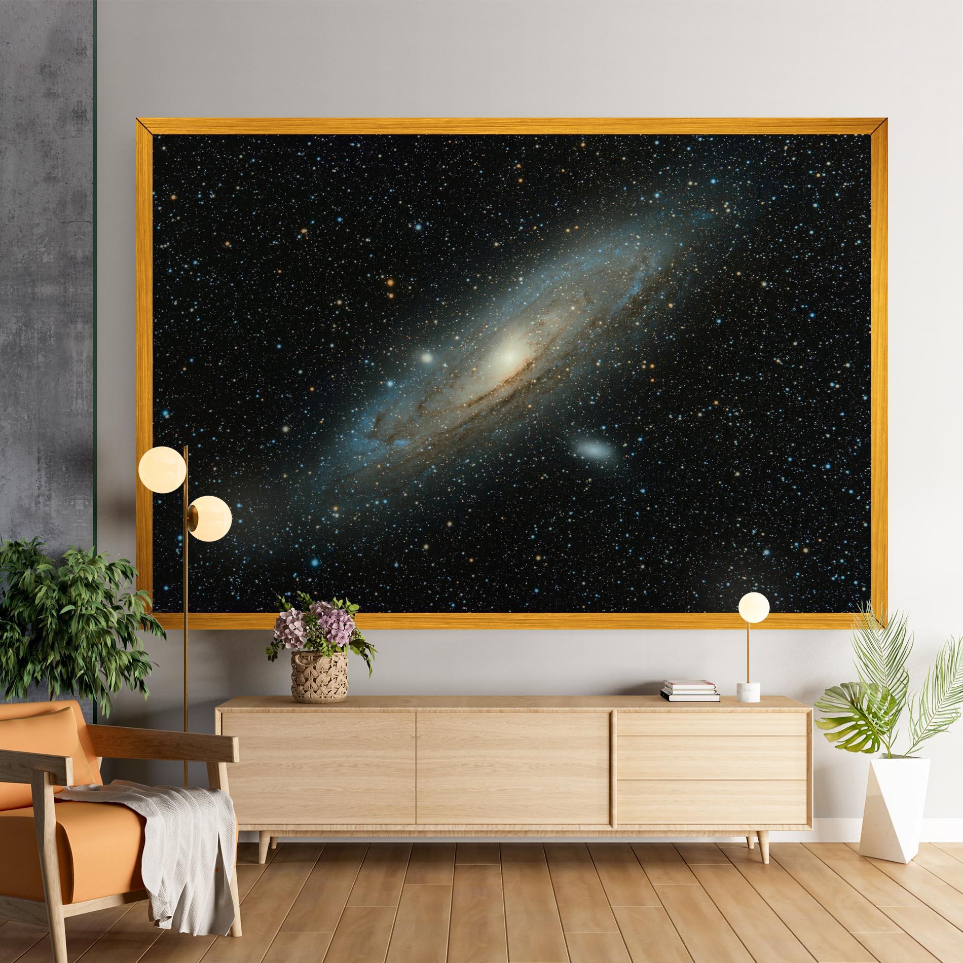 Leinwandbild Galaxy Stars mockup 9