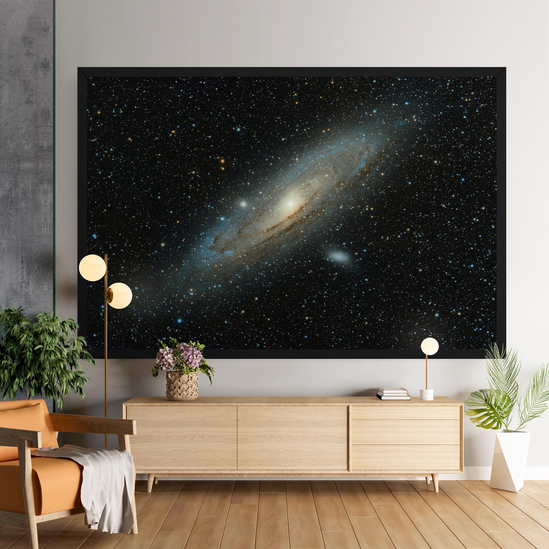 Leinwandbild Galaxy Stars mockup 9
