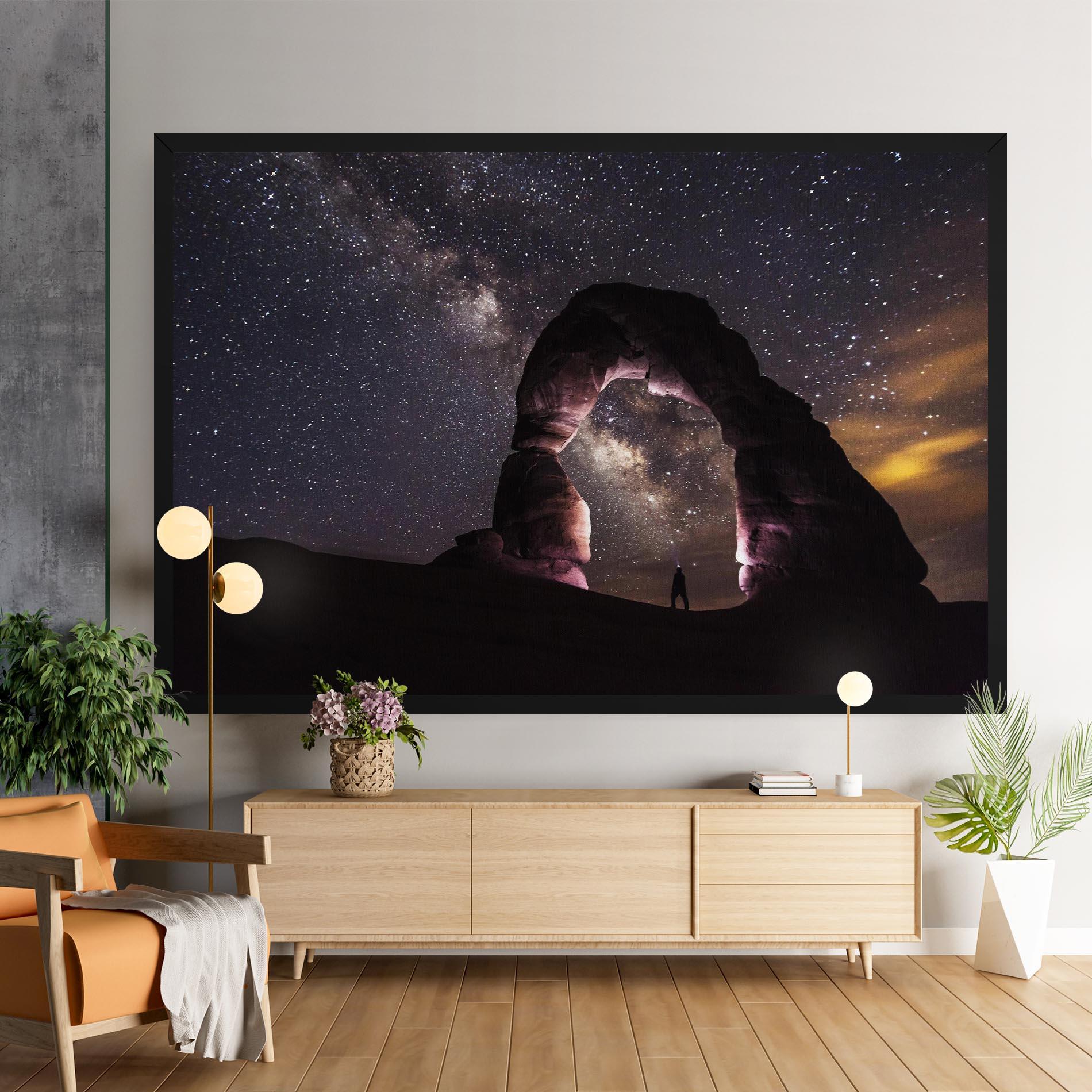 Leinwandbild Stars Landscape mockup 9