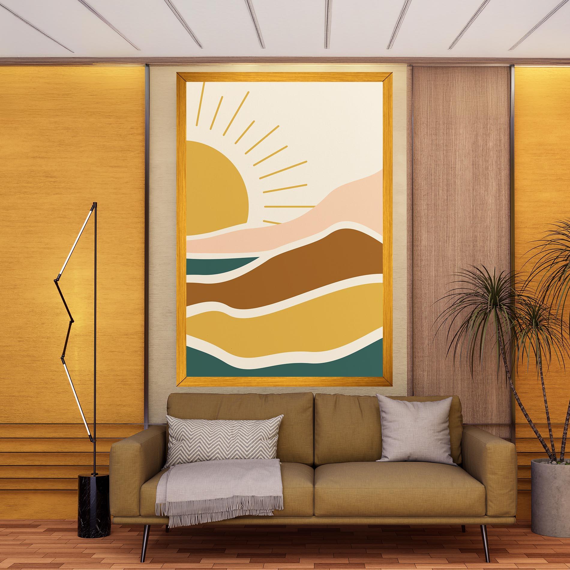 Leinwandbild Sunset Connection 02 mockup 9