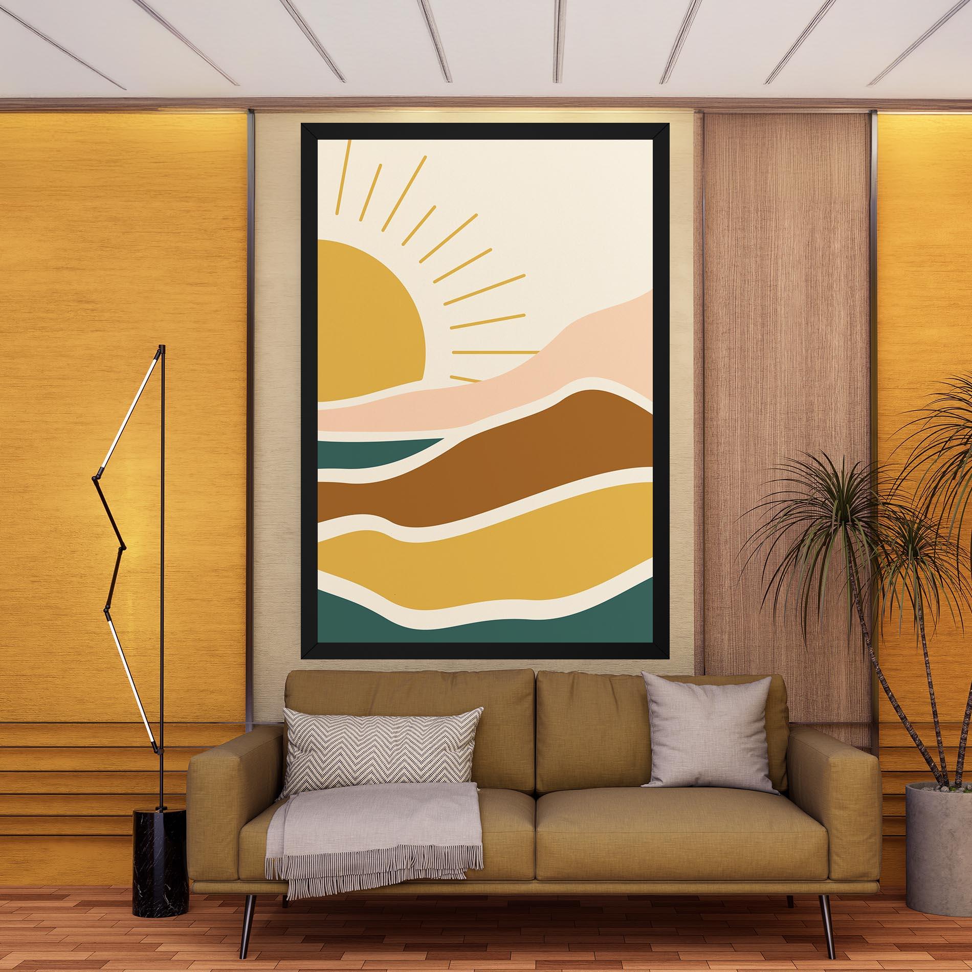 Leinwandbild Sunset Connection 02 mockup 9