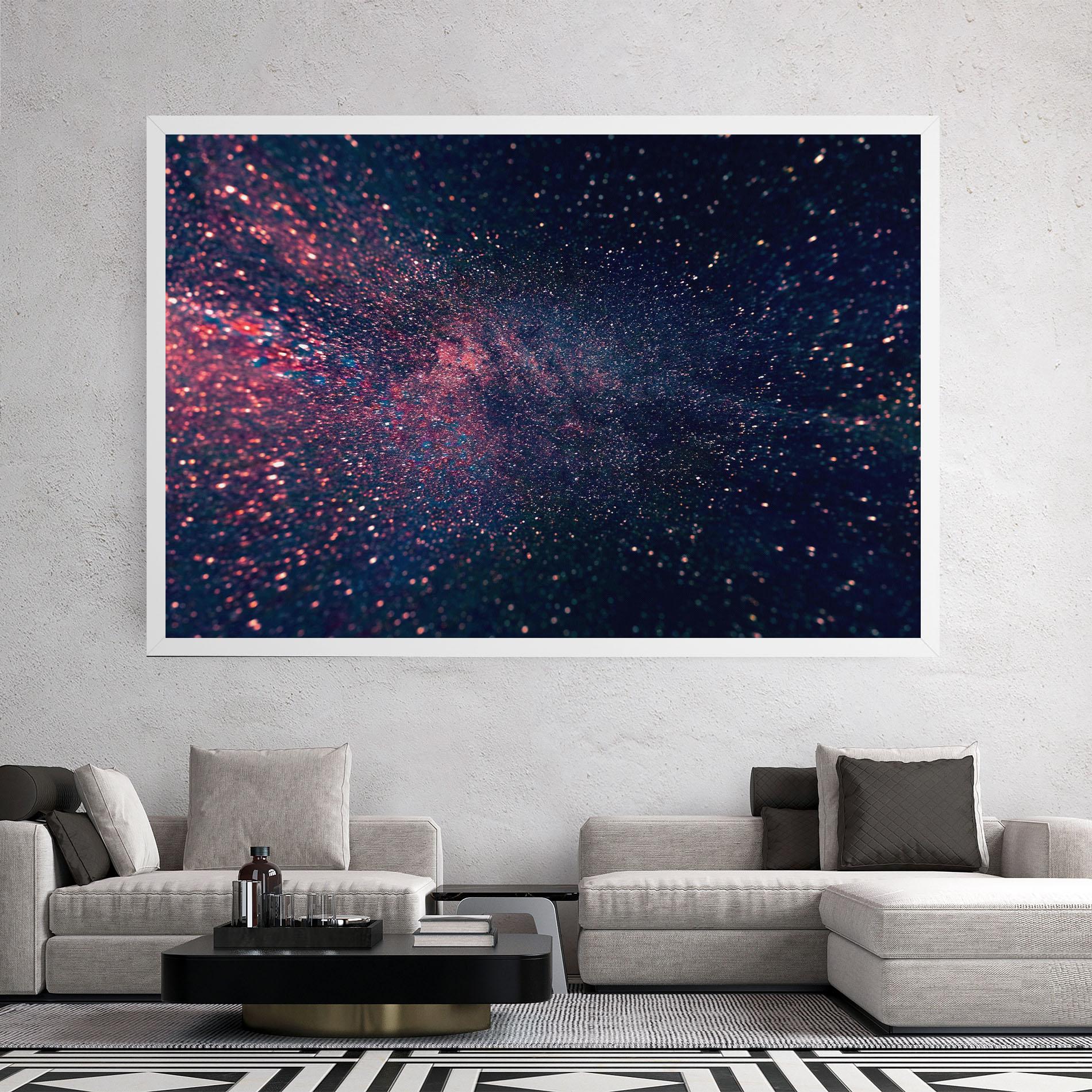 Leinwandbild Purple Spark mockup 2