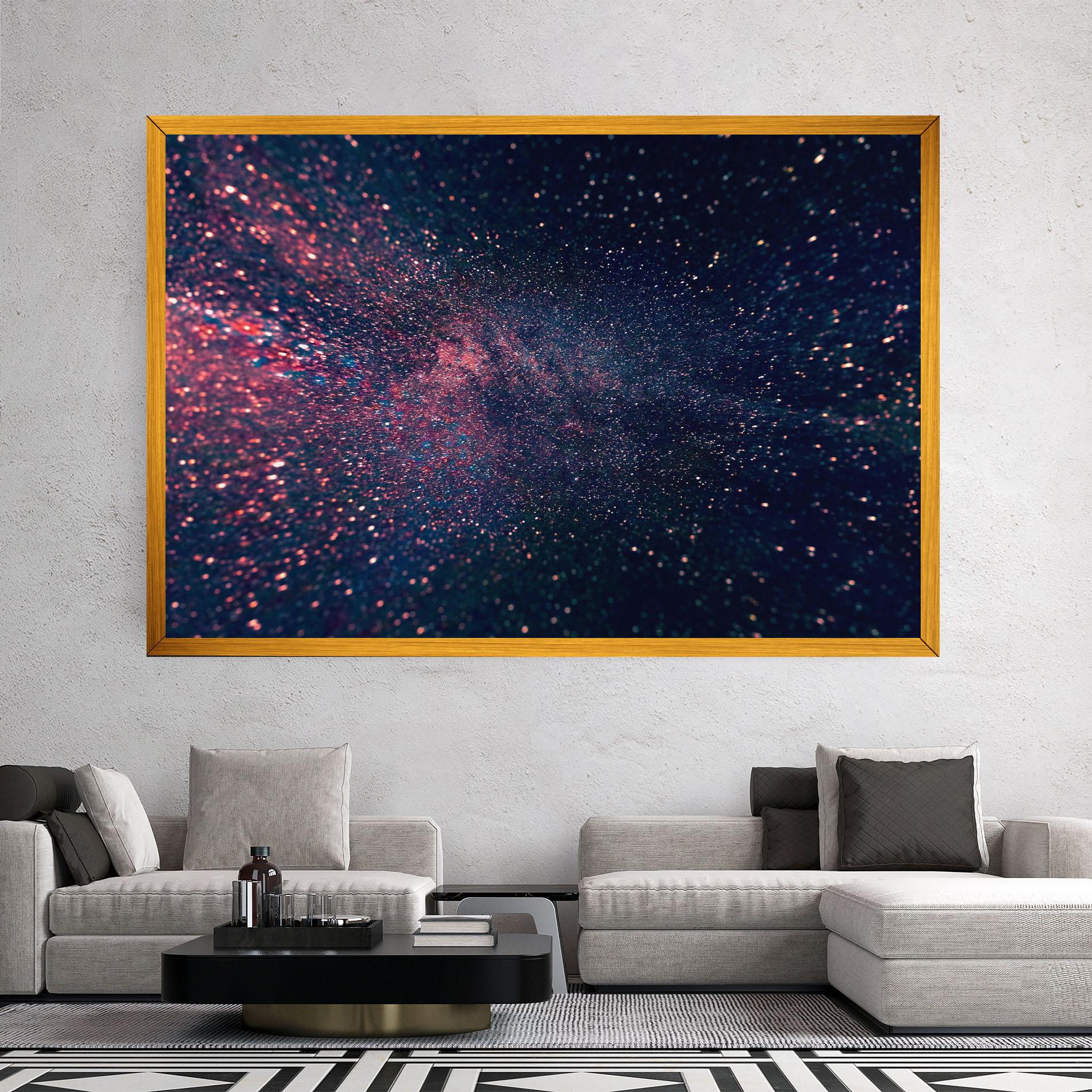 Leinwandbild Purple Spark mockup 2