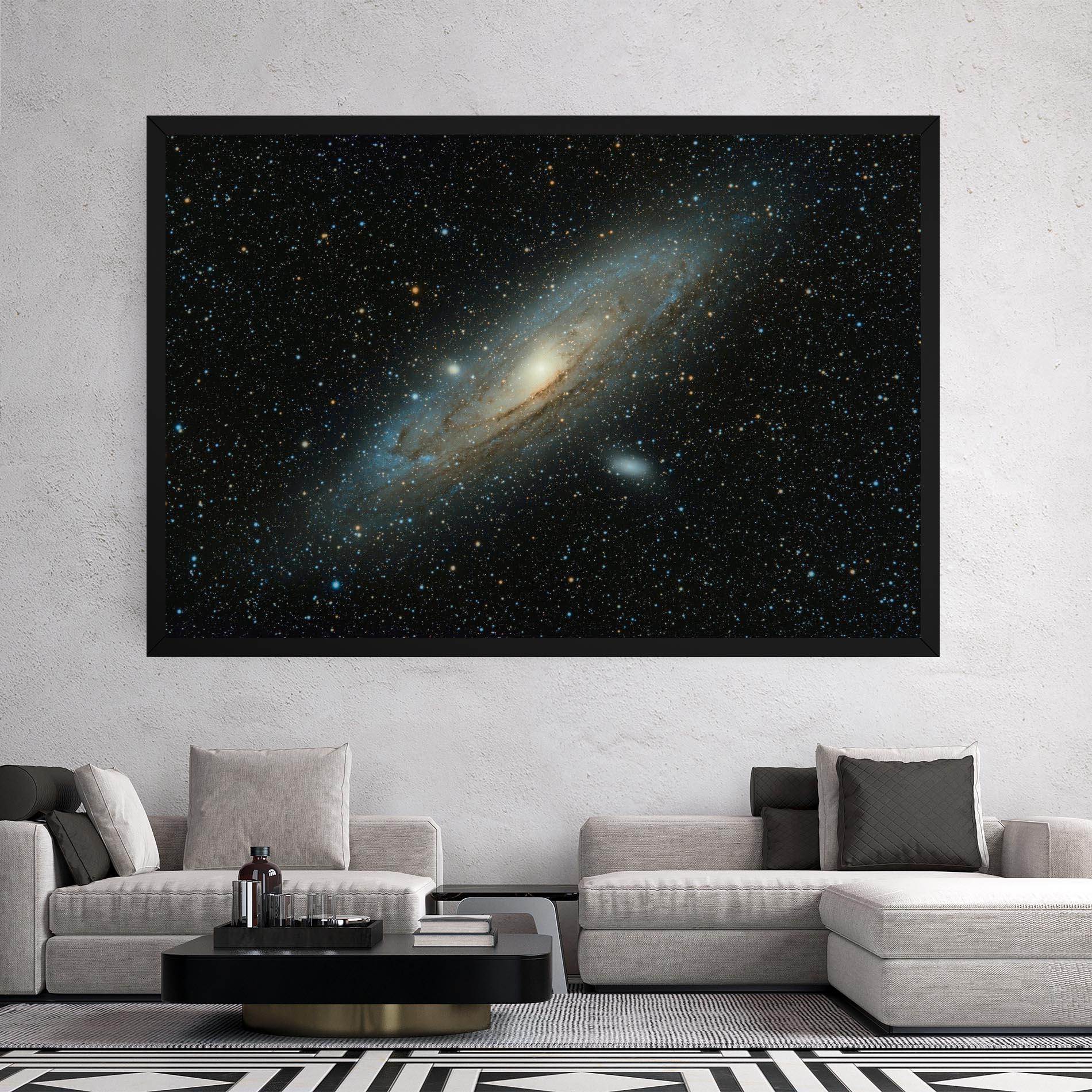 Leinwandbild Galaxy Stars mockup 2