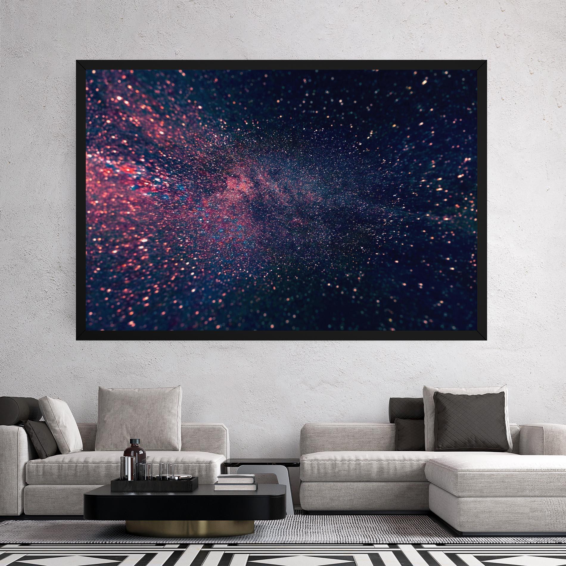 Leinwandbild Purple Spark mockup 2