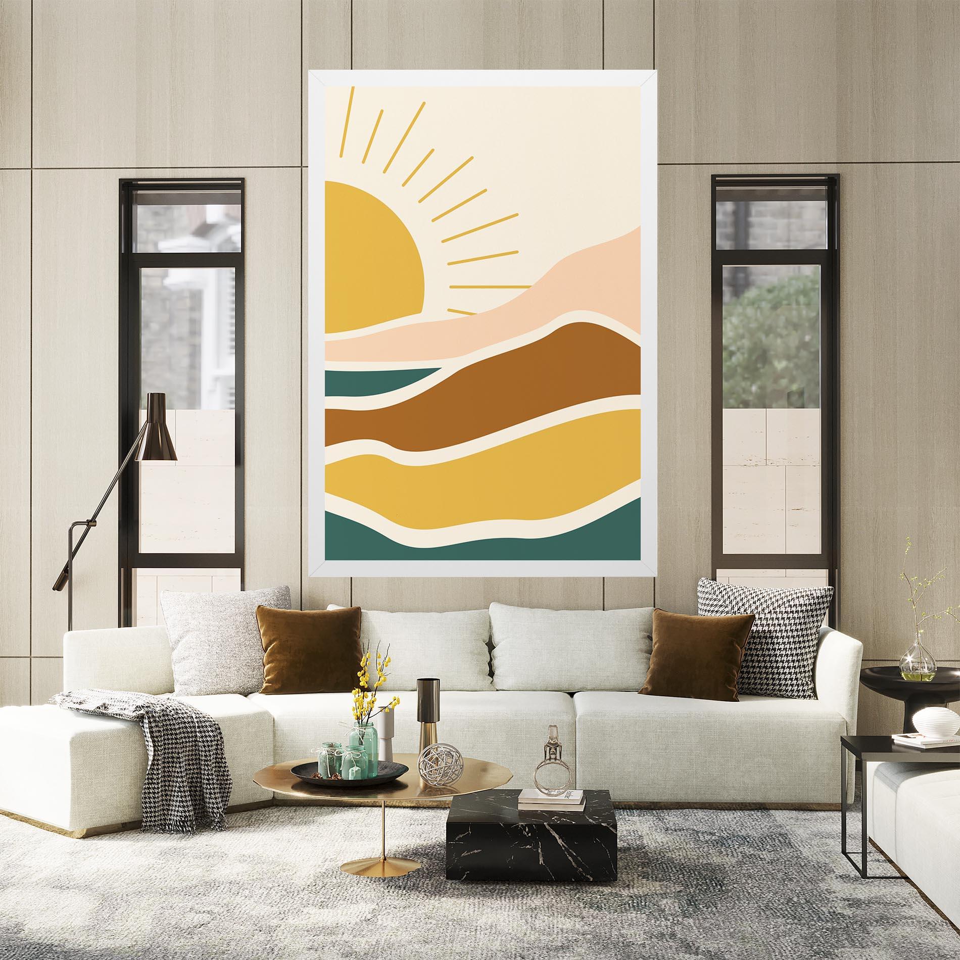 Leinwandbild Sunset Connection 02 mockup 2