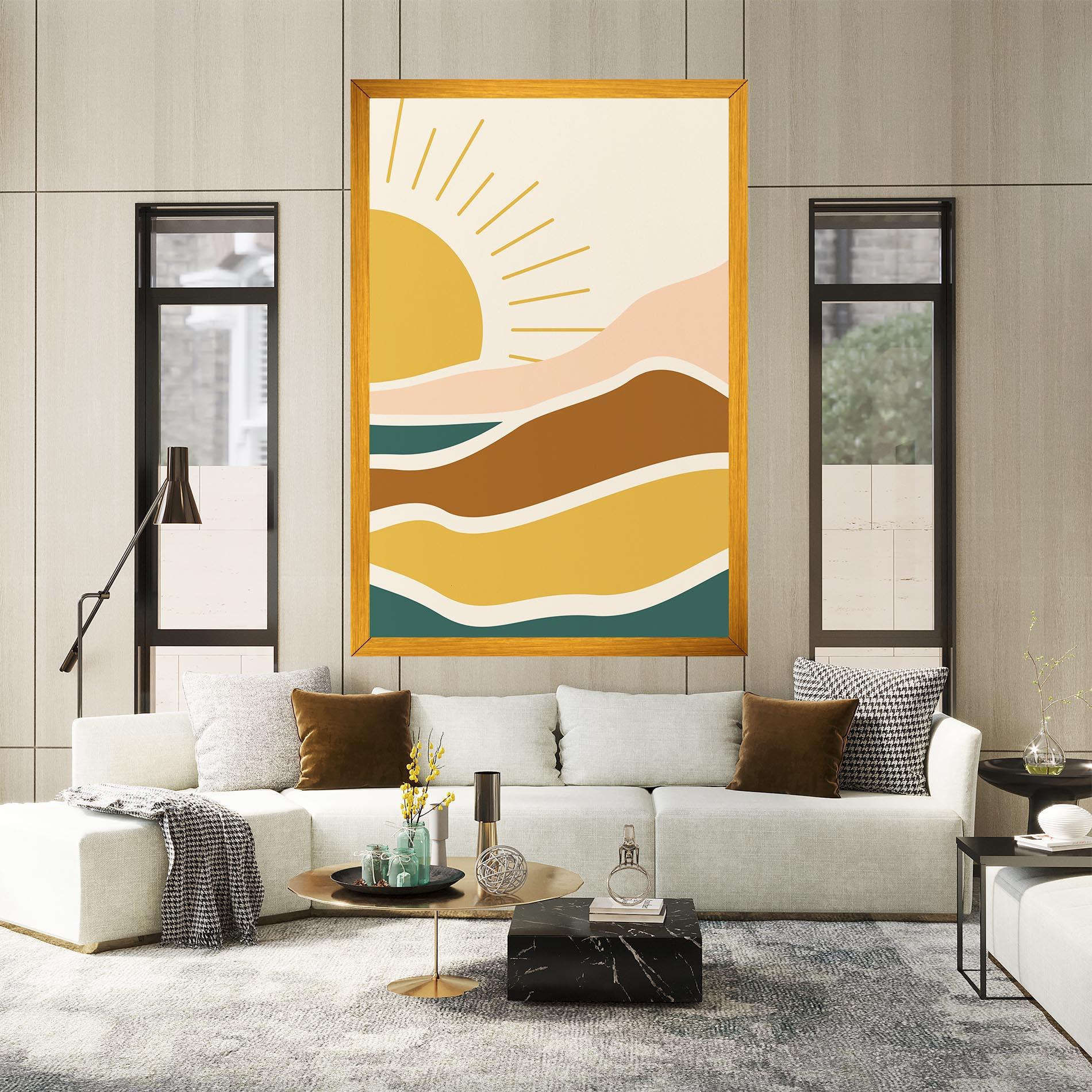 Leinwandbild Sunset Connection 02 mockup 2