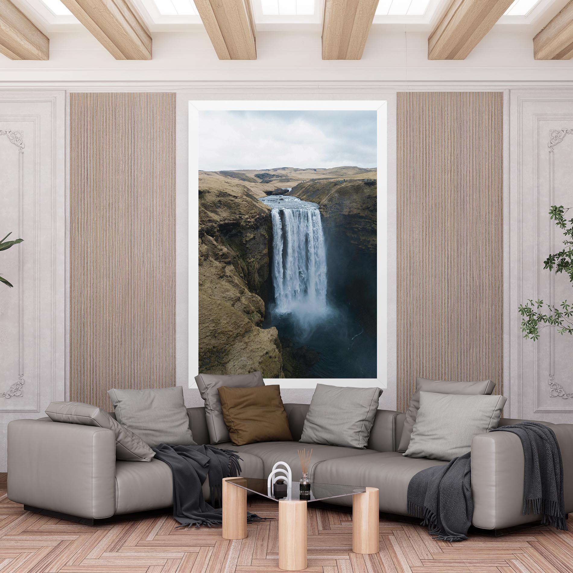 Leinwandbild Desert Vibe Waterfall mockup 6