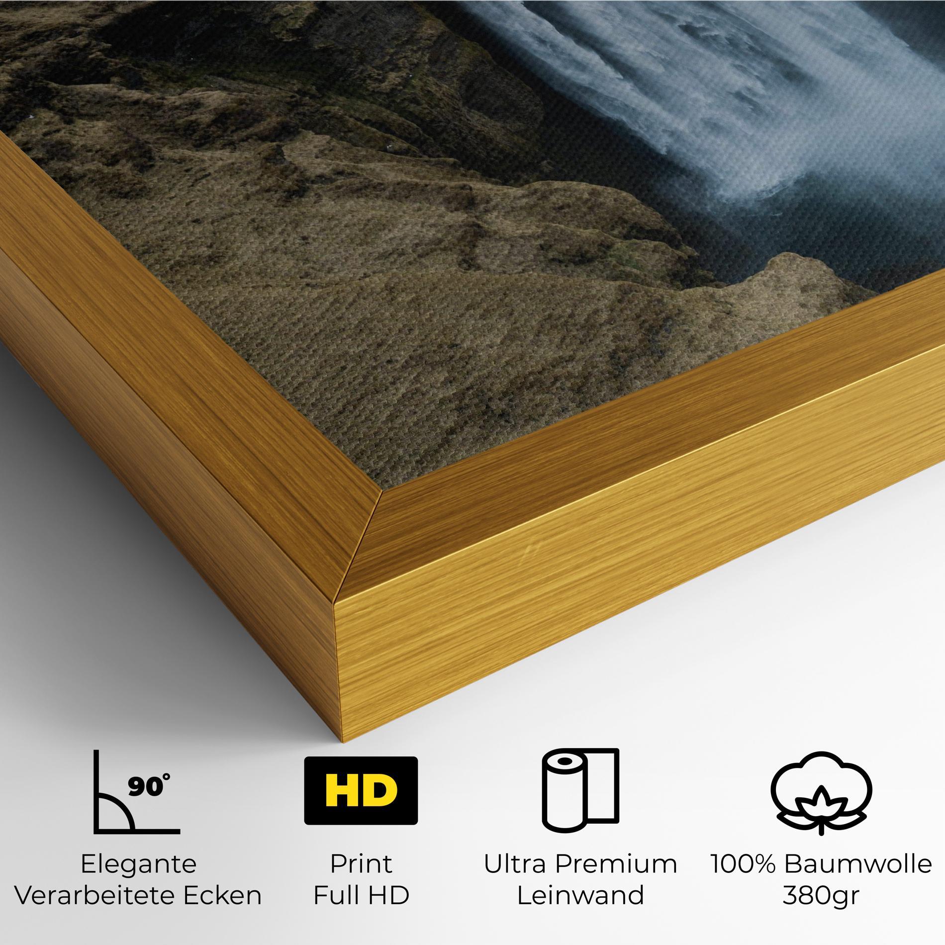 Leinwandbild Desert Vibe Waterfall mockup 4