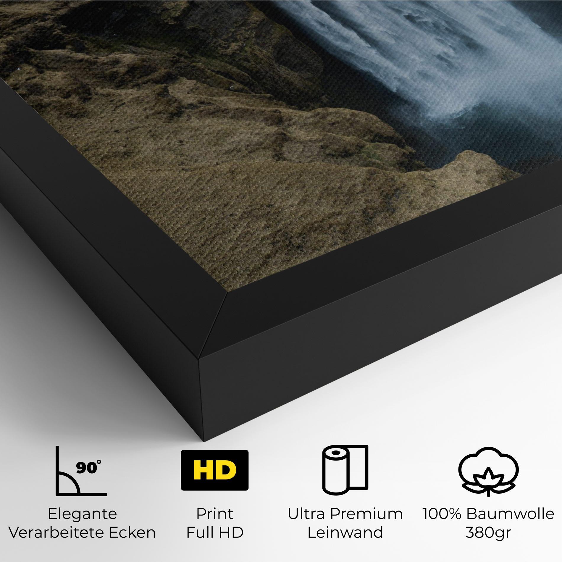 Leinwandbild Desert Vibe Waterfall mockup 4