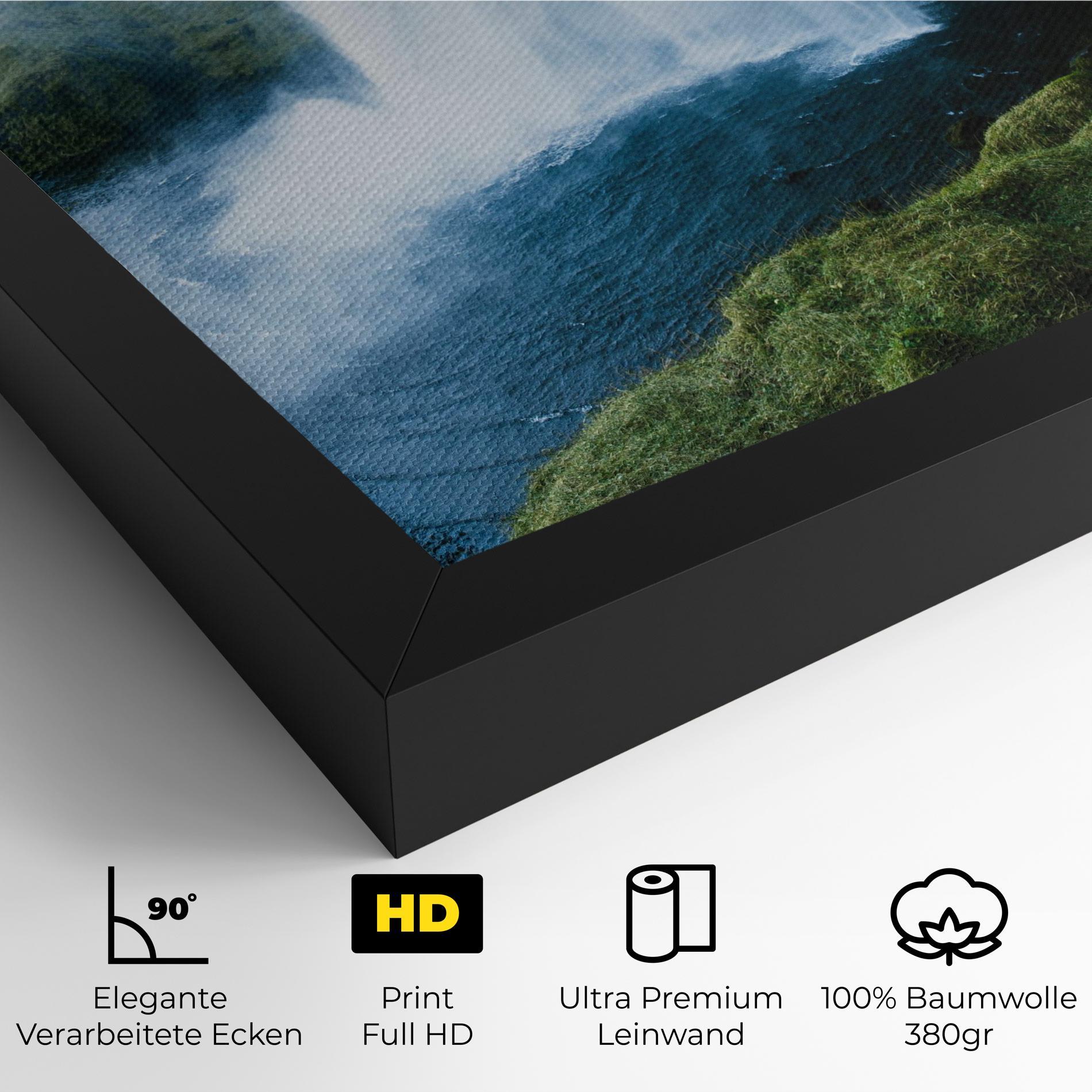 Leinwandbild Majestic Waterfall mockup 4