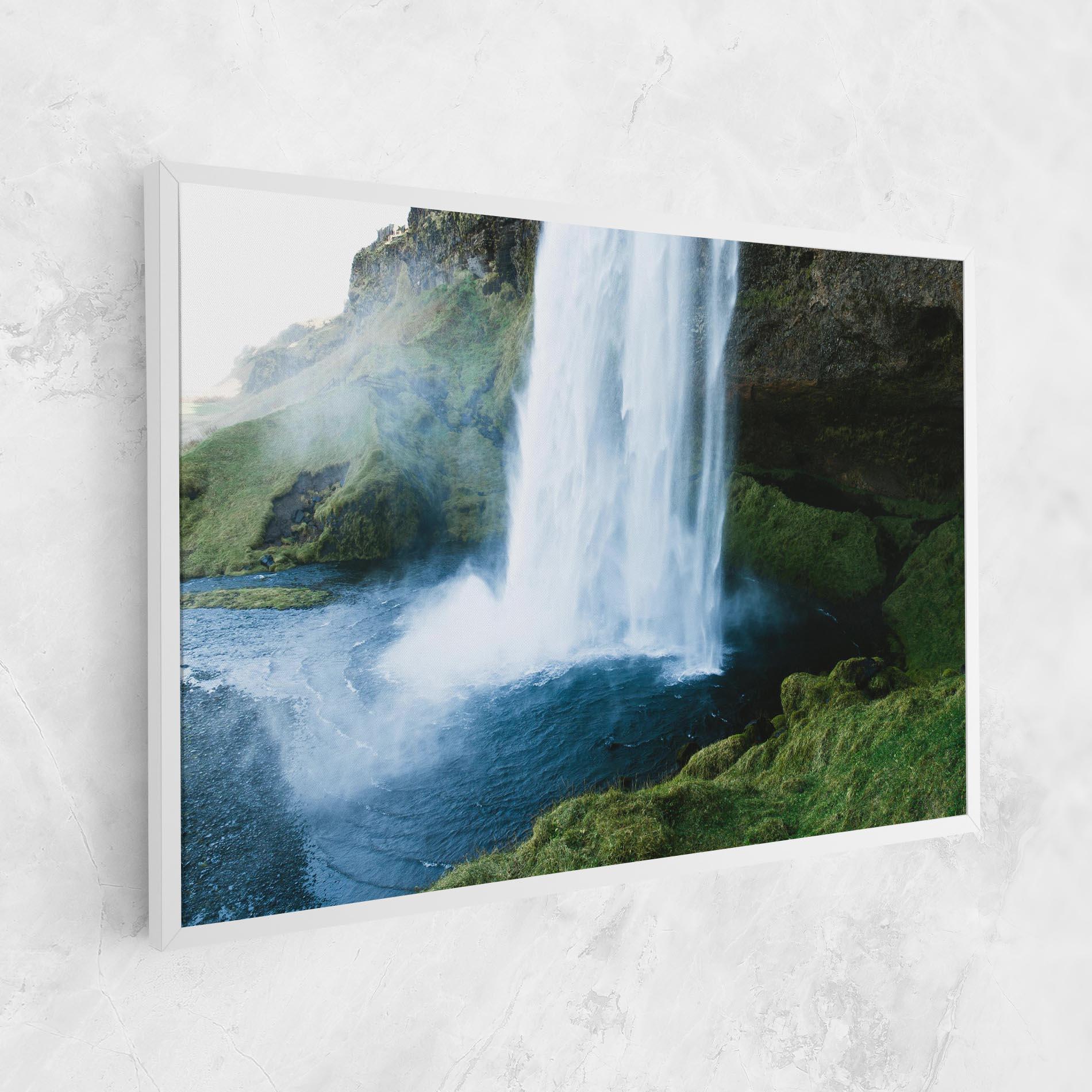 Leinwandbild Majestic Waterfall mockup 1