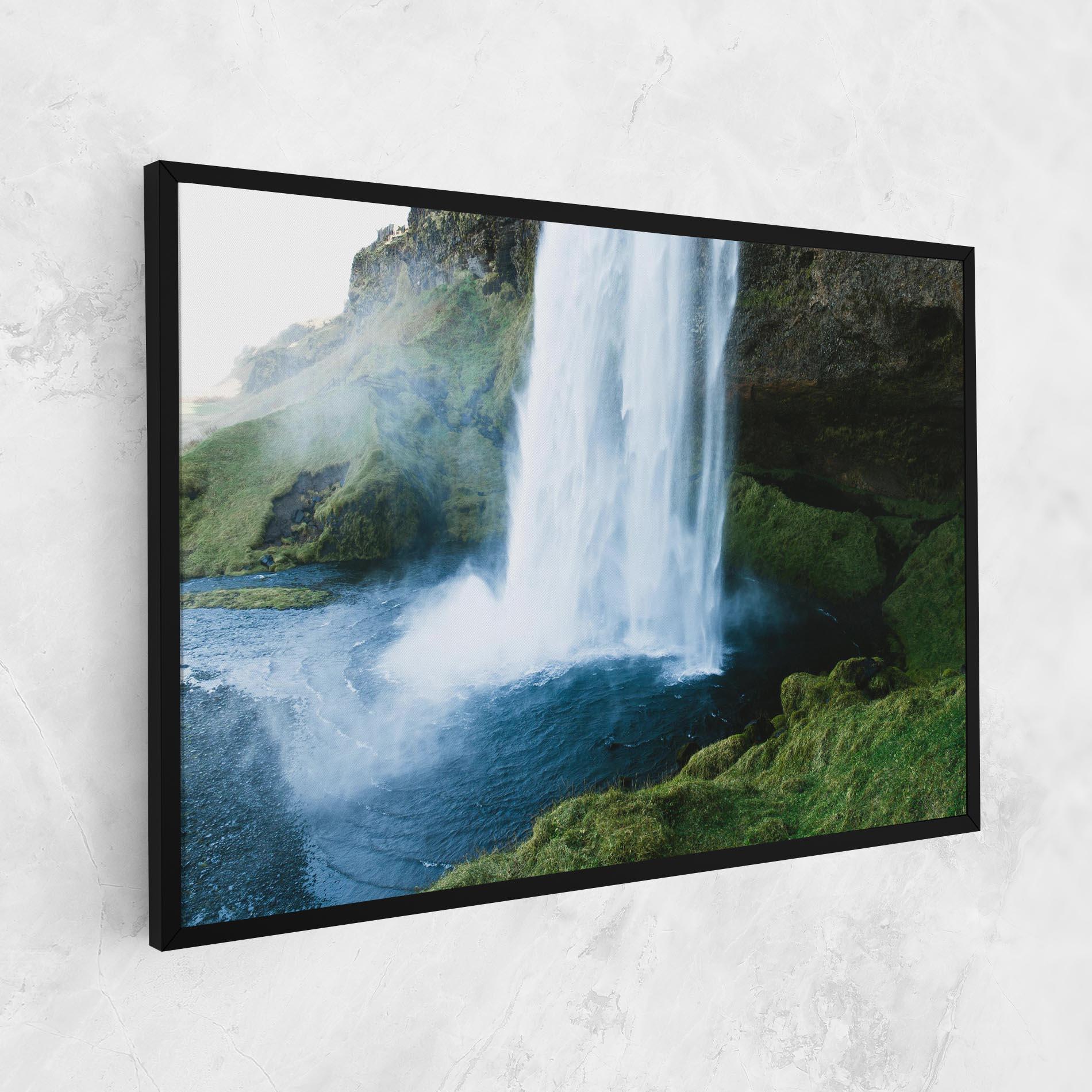 Leinwandbild Majestic Waterfall mockup 1