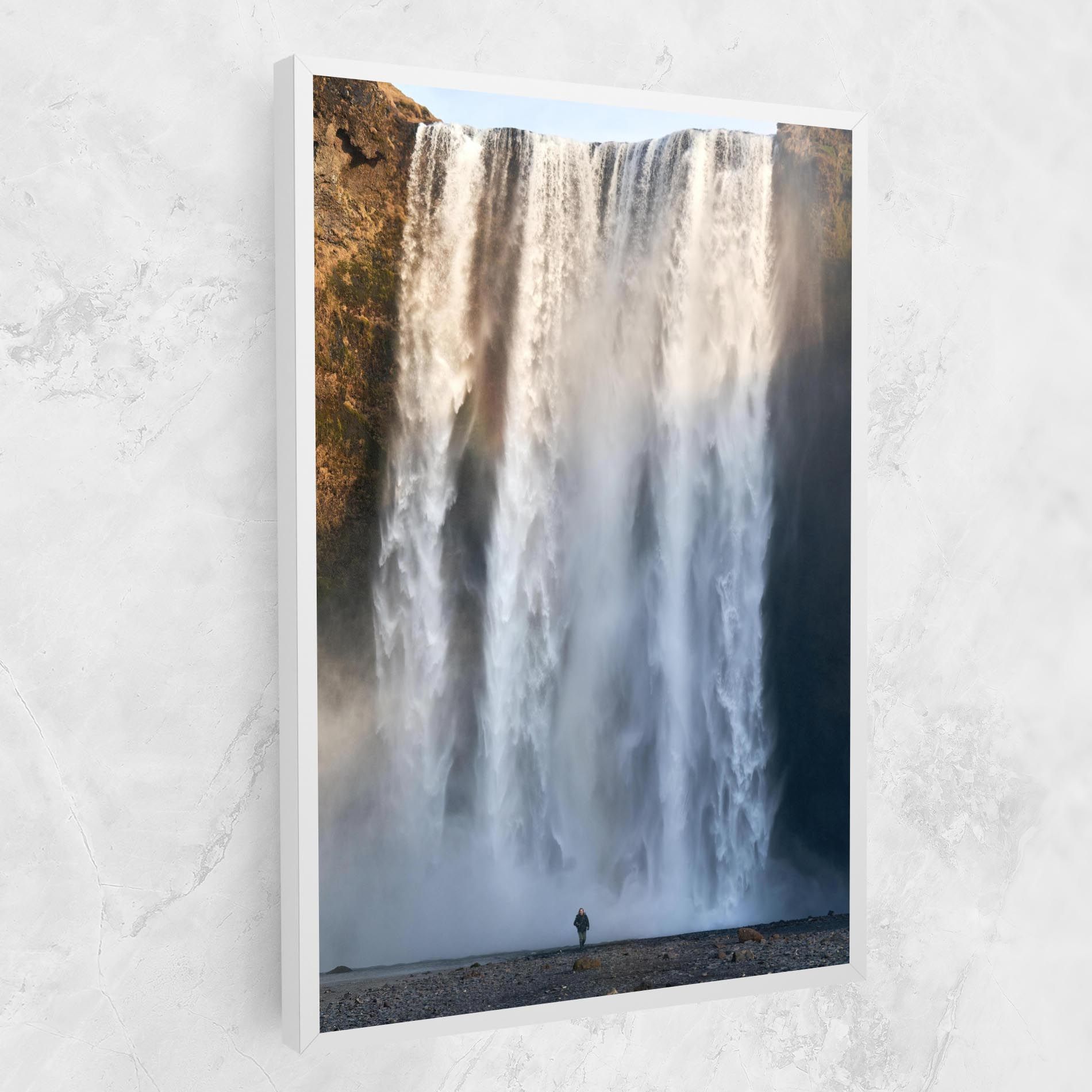 Small Man Waterfall mockup 1